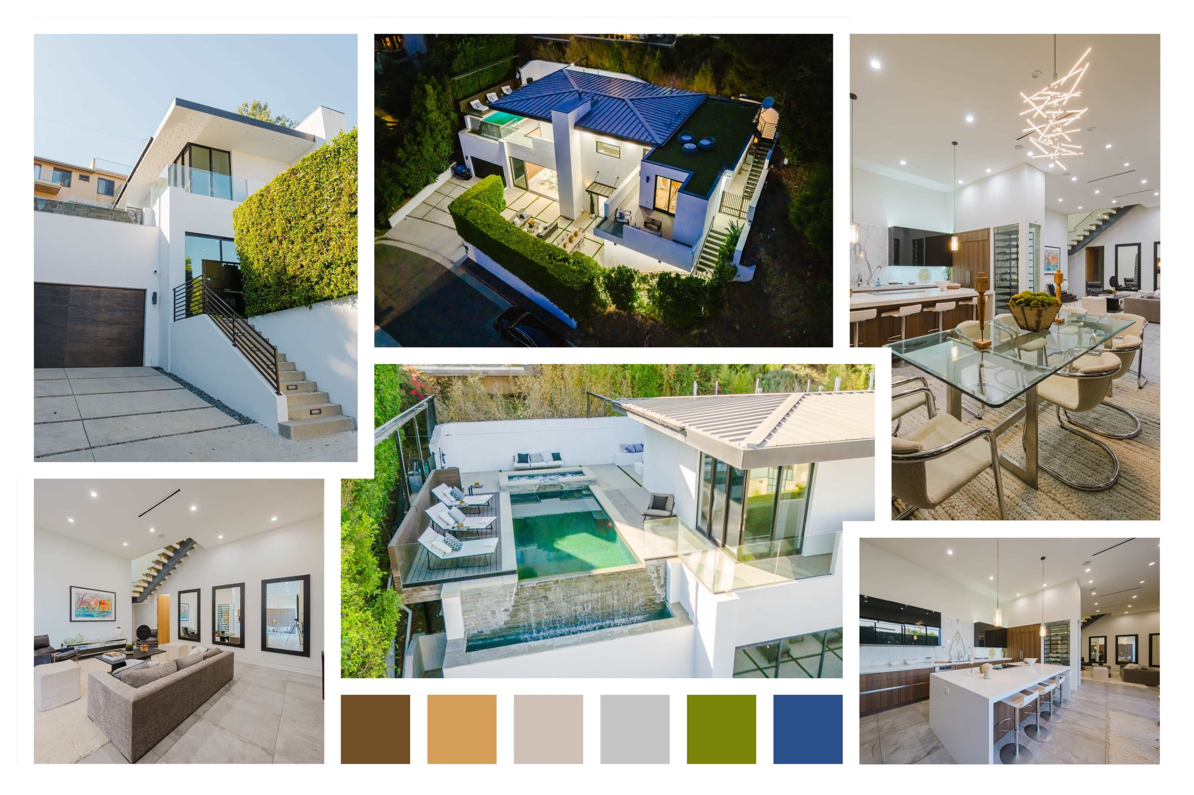 SLEEK HOLLYWOOD HILLS RETREAT WITH SKYLINE VIEWS Image in Central LA, Los Angeles, CA