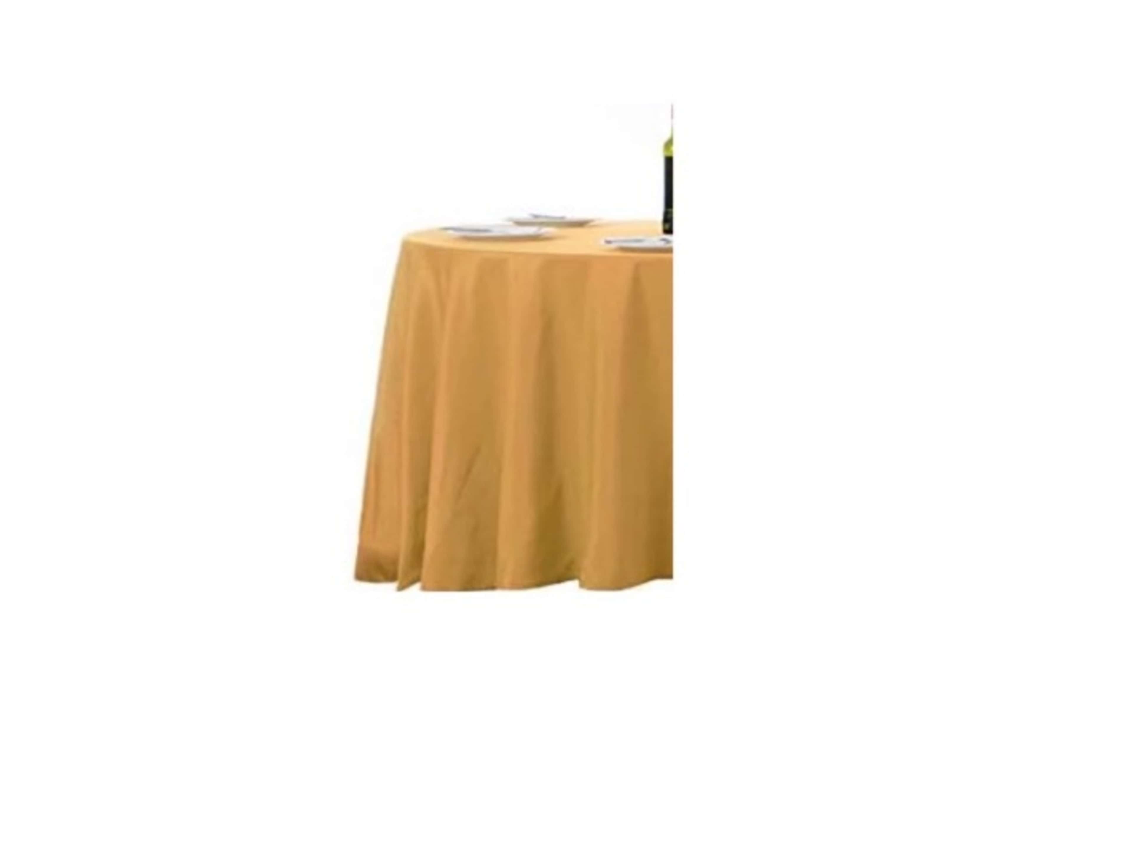 Cocktail table full length table cloth 