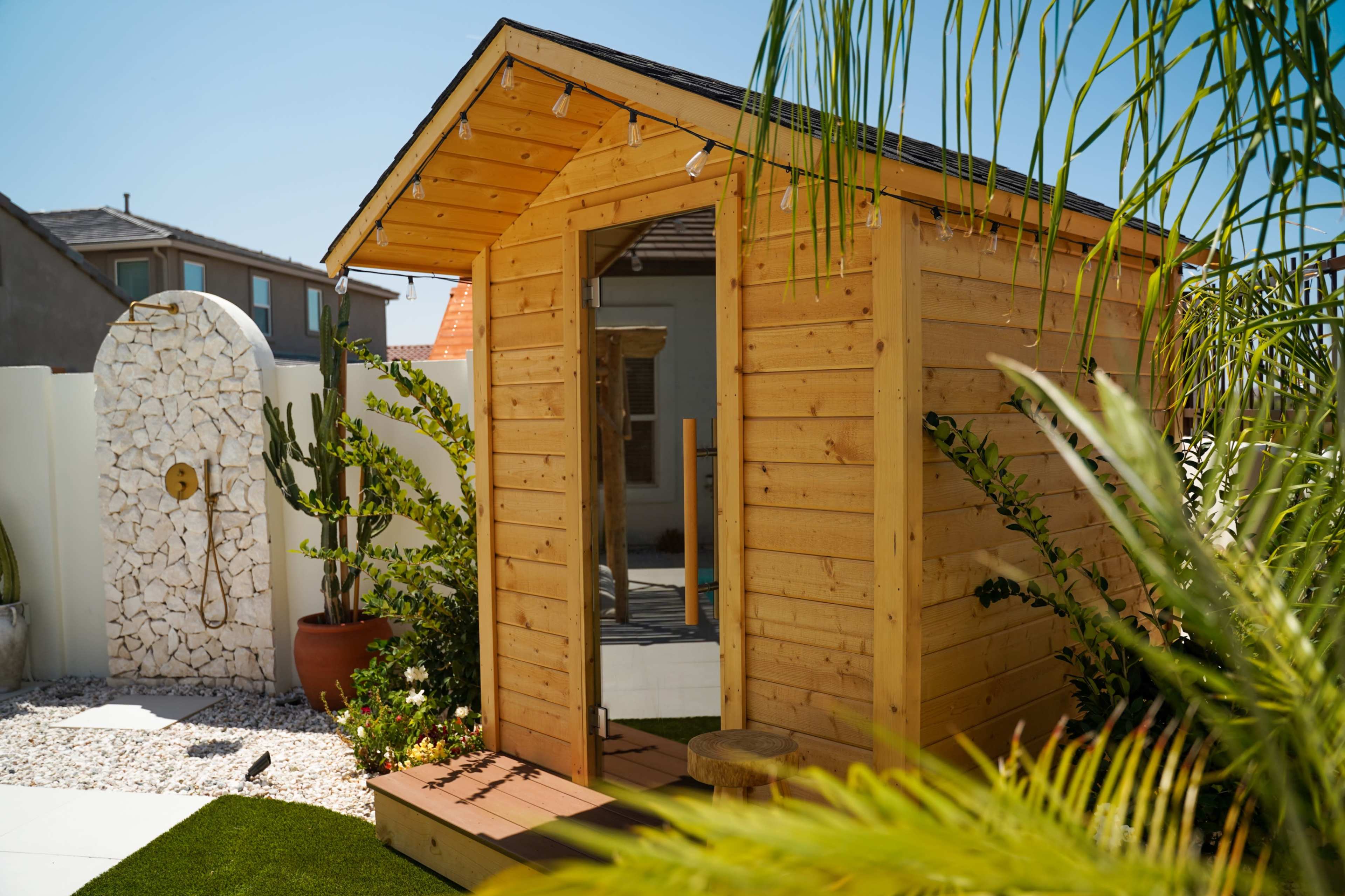 Luxury Private Backyard Oasis with Sauna - Bali Resort Vibes Image in Desert View Village, Phoenix, AZ