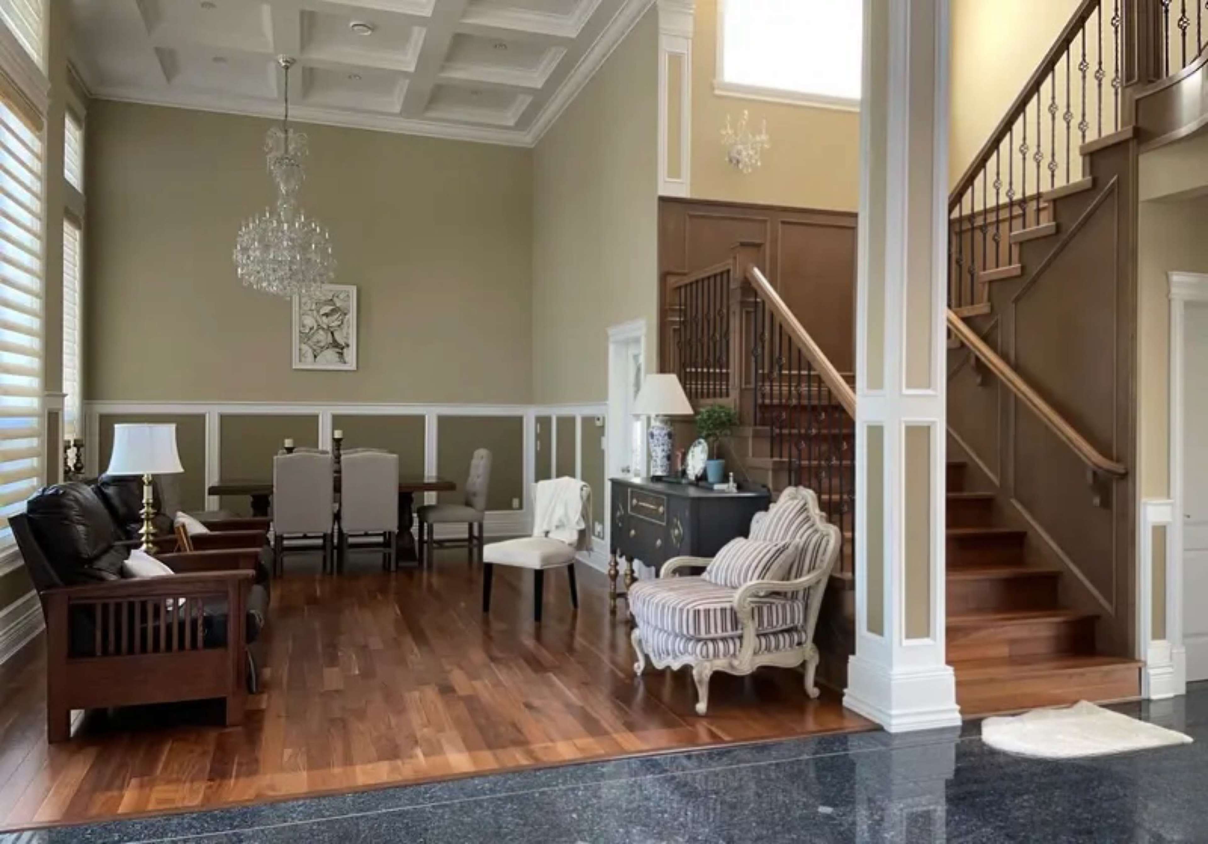 Grand Vancouver Stone Estate with Double-Height Foyer & Manicured Gardens Image in Richmond, Richmond, BC