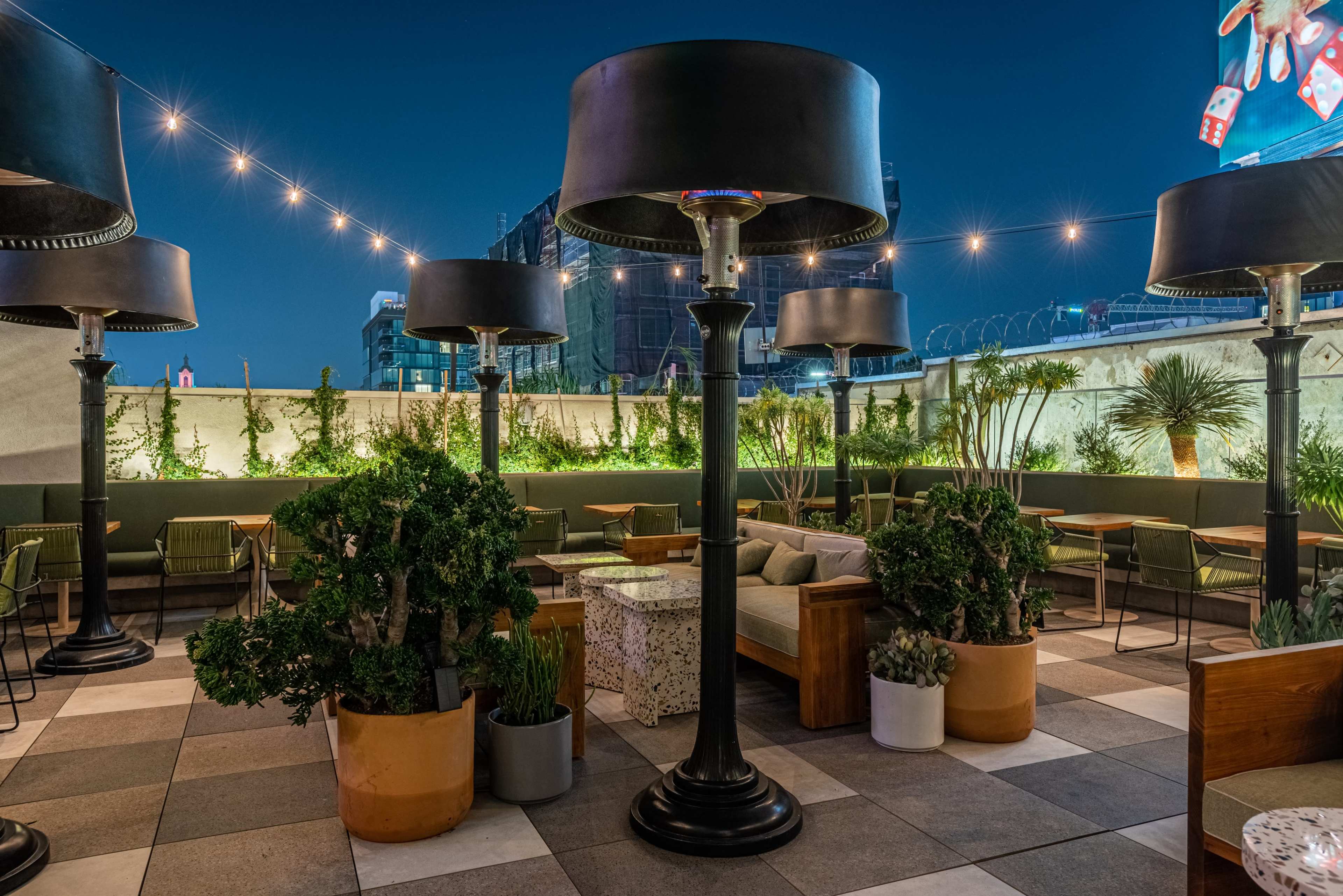 Epic event space with a main room/ restaurant, disco bar/lounge + a rooftop bar/party space (former iconic 1971 Recording Studio re-imagined) Image in Hollywood, los angeles, CA