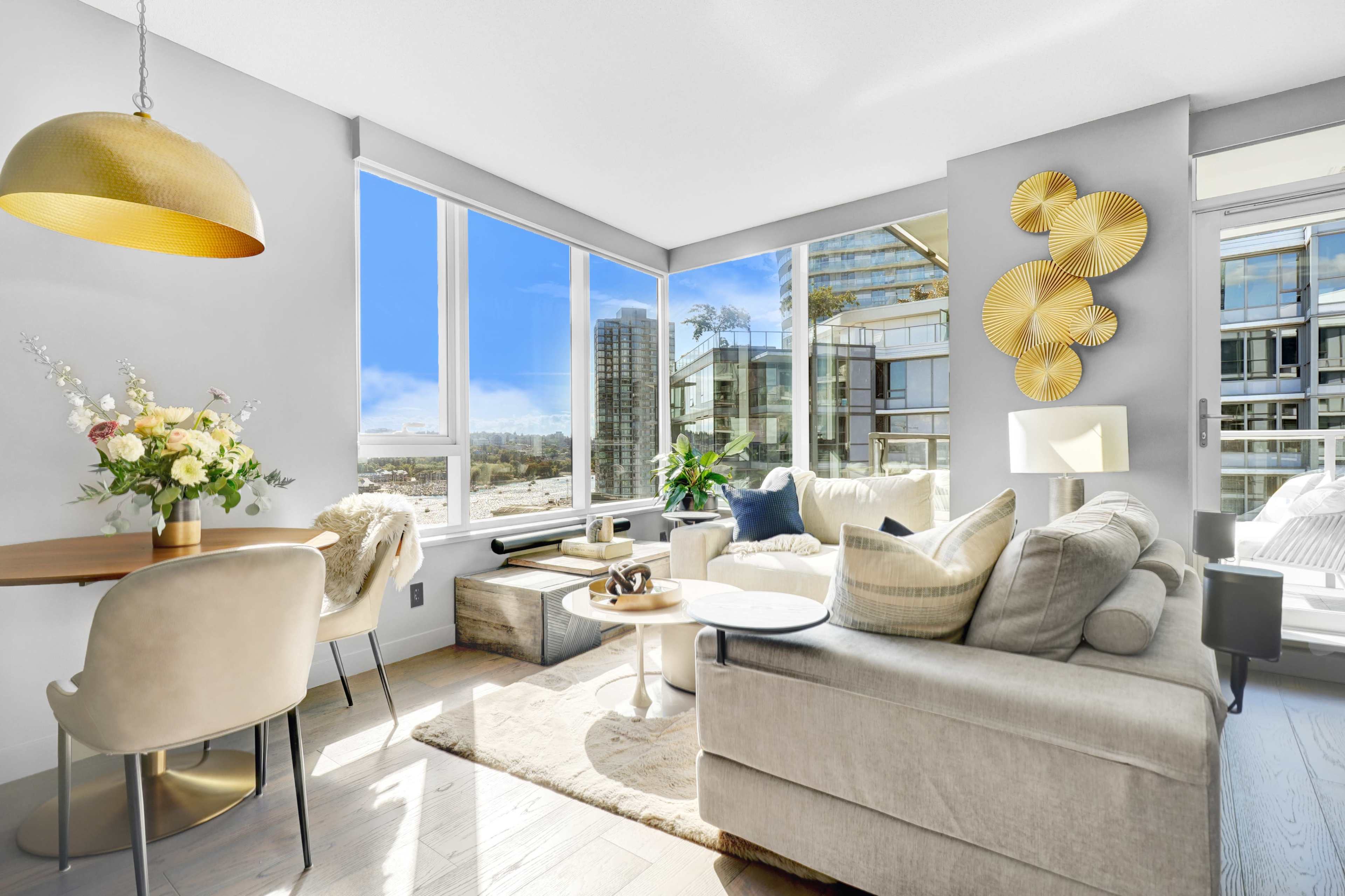 New York style apartment w Water View over False Creek Image in Central Vancouver, Vancouver, BC