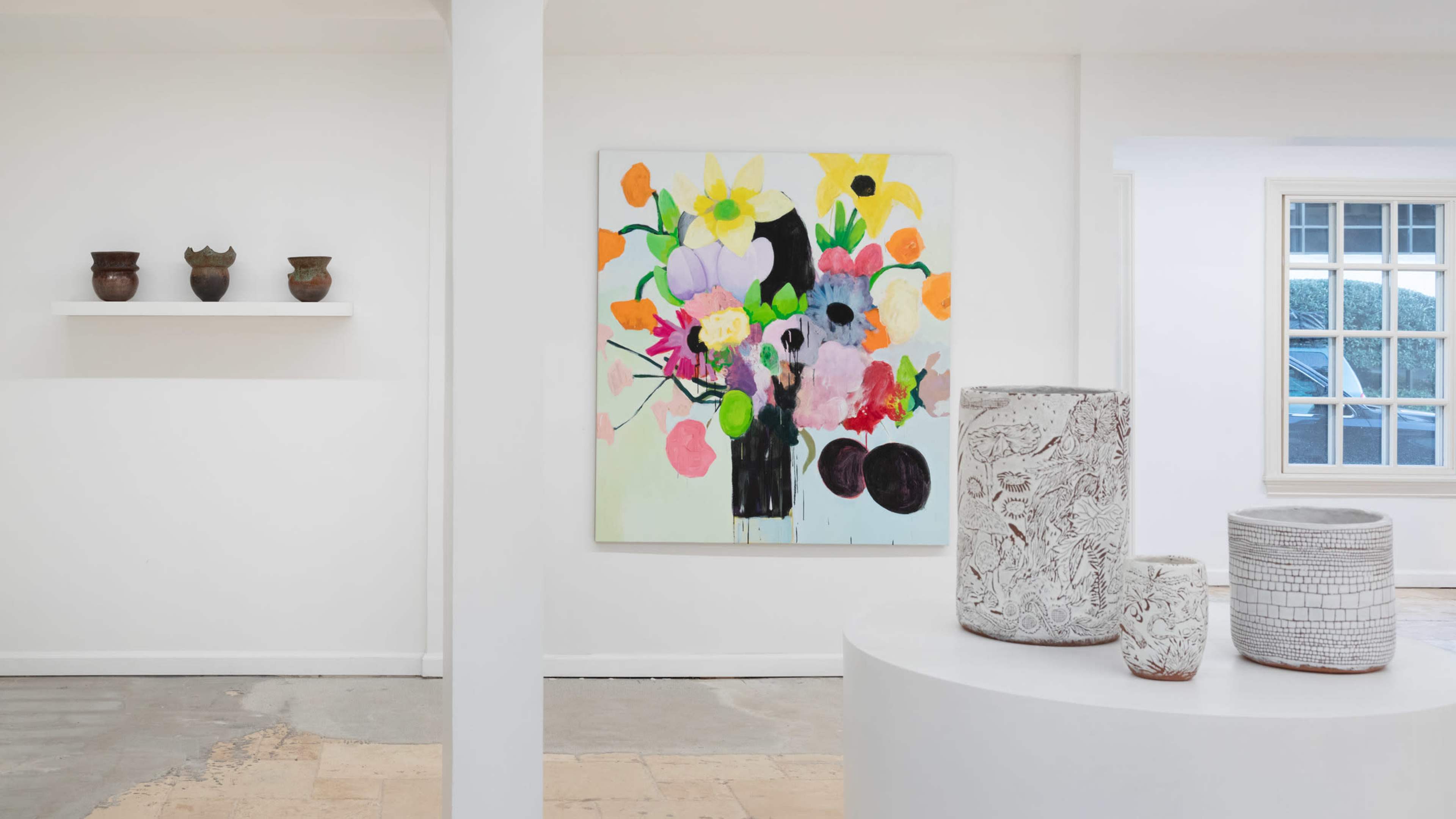 RSF Gallery, office, event space, yoga, soundbath situated in town, patio out back Image in Rancho Santa Fe, Rancho Santa Fe, CA