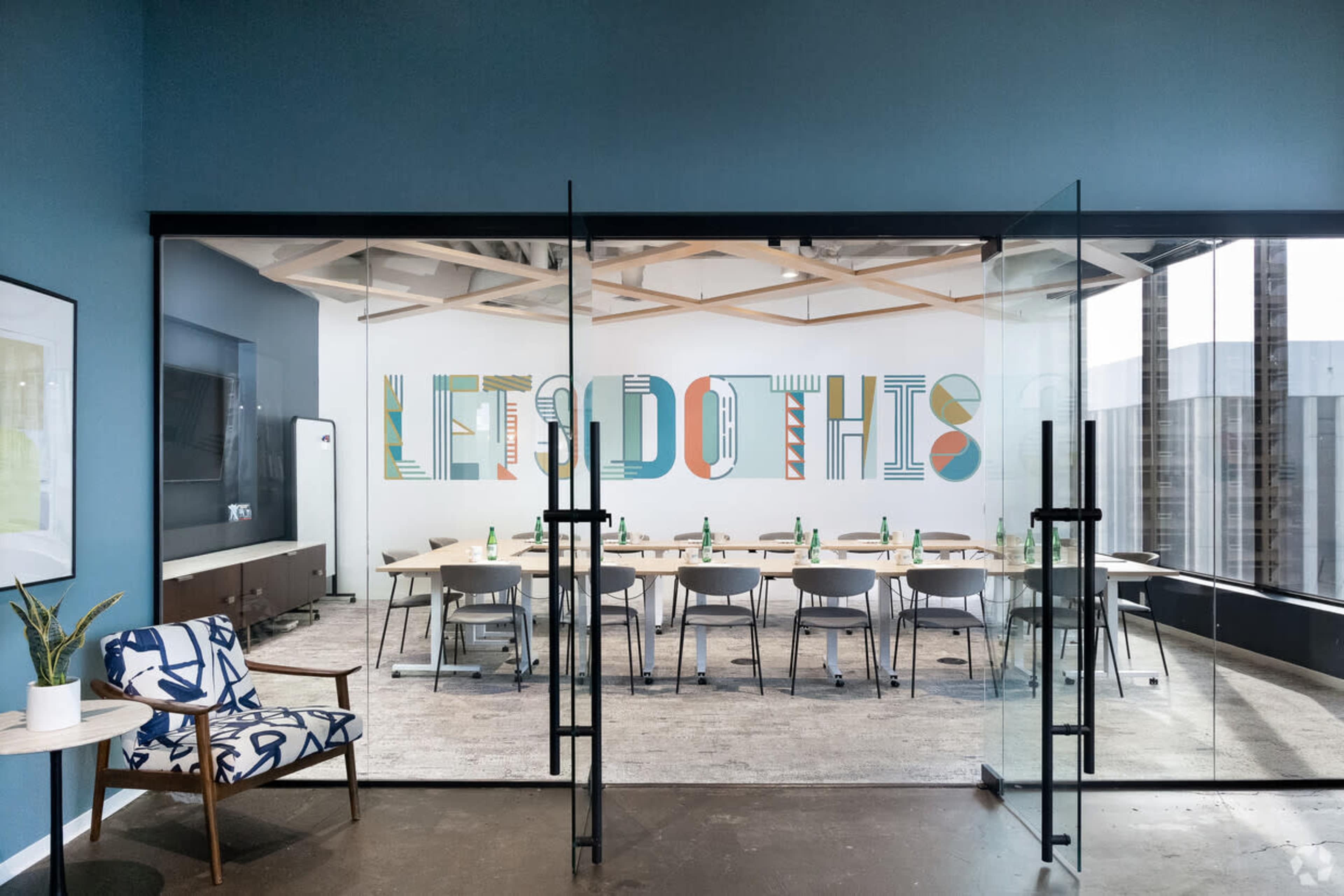 Neon Training Room Image in Downtown, Norfolk, VA