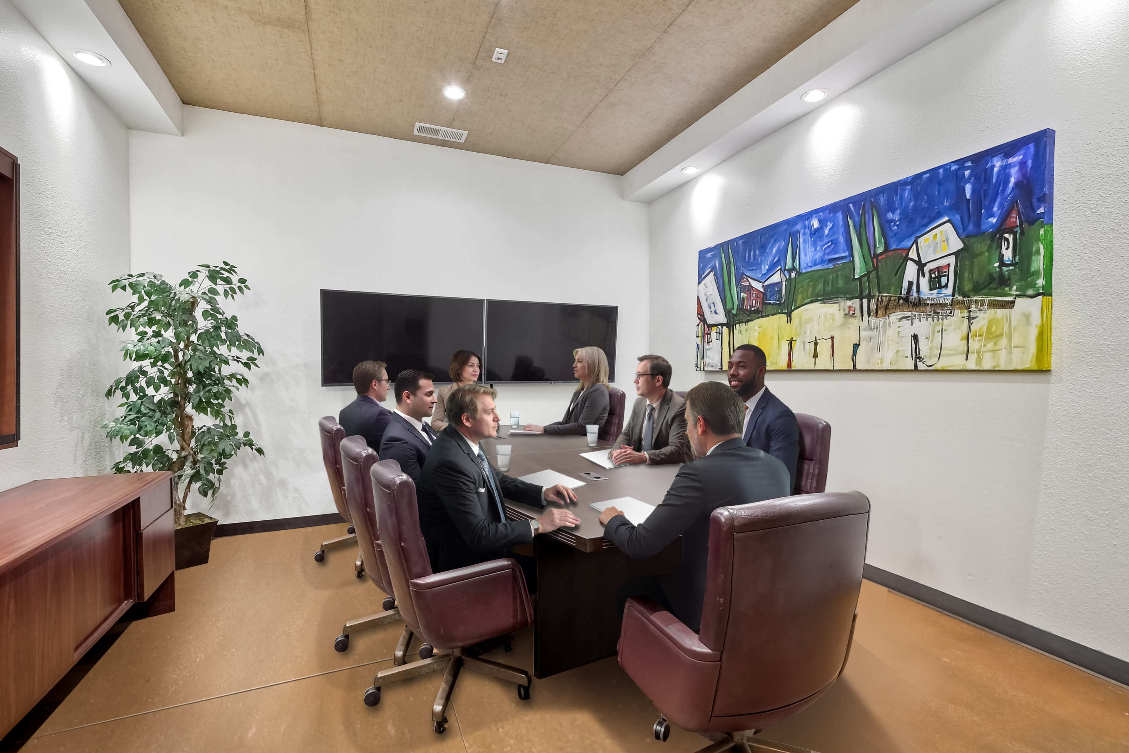 Professional and private meeting space close to Palomar Airport. Image in Carlsbad, Carlsbad, CA