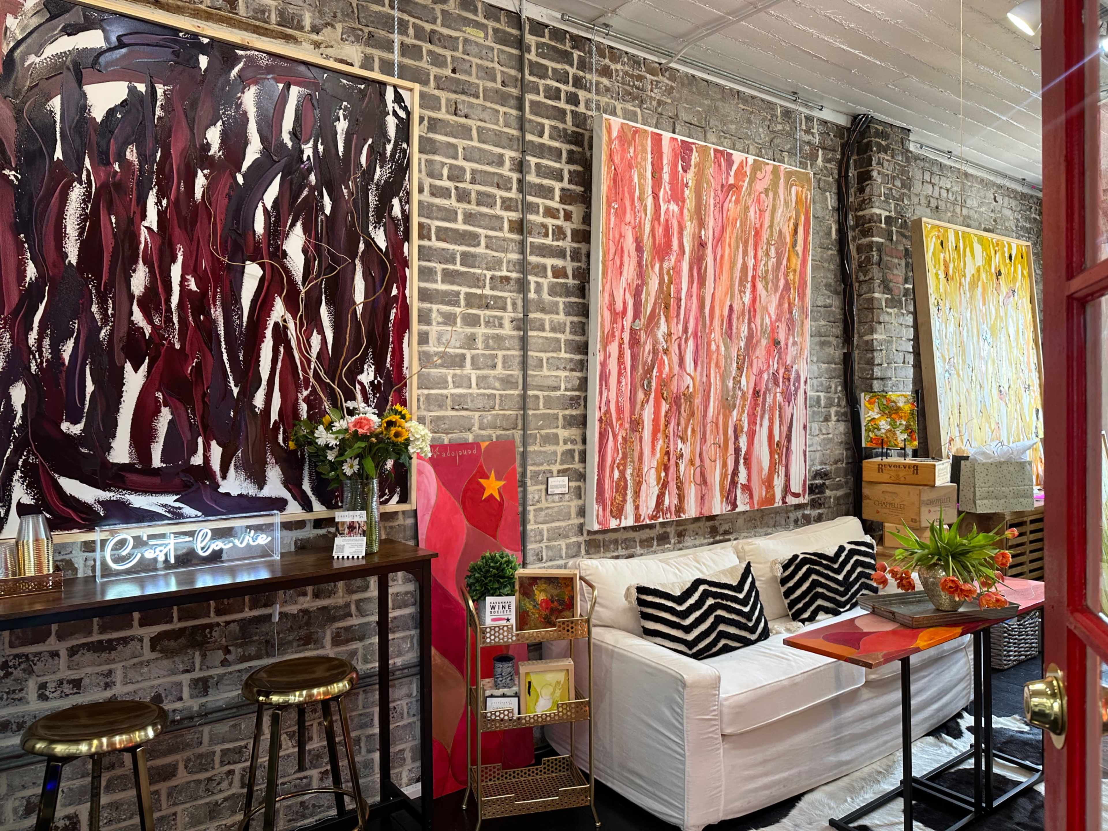 Downtown Art Space & Wine Lounge Image in North Historic District, Savannah, GA