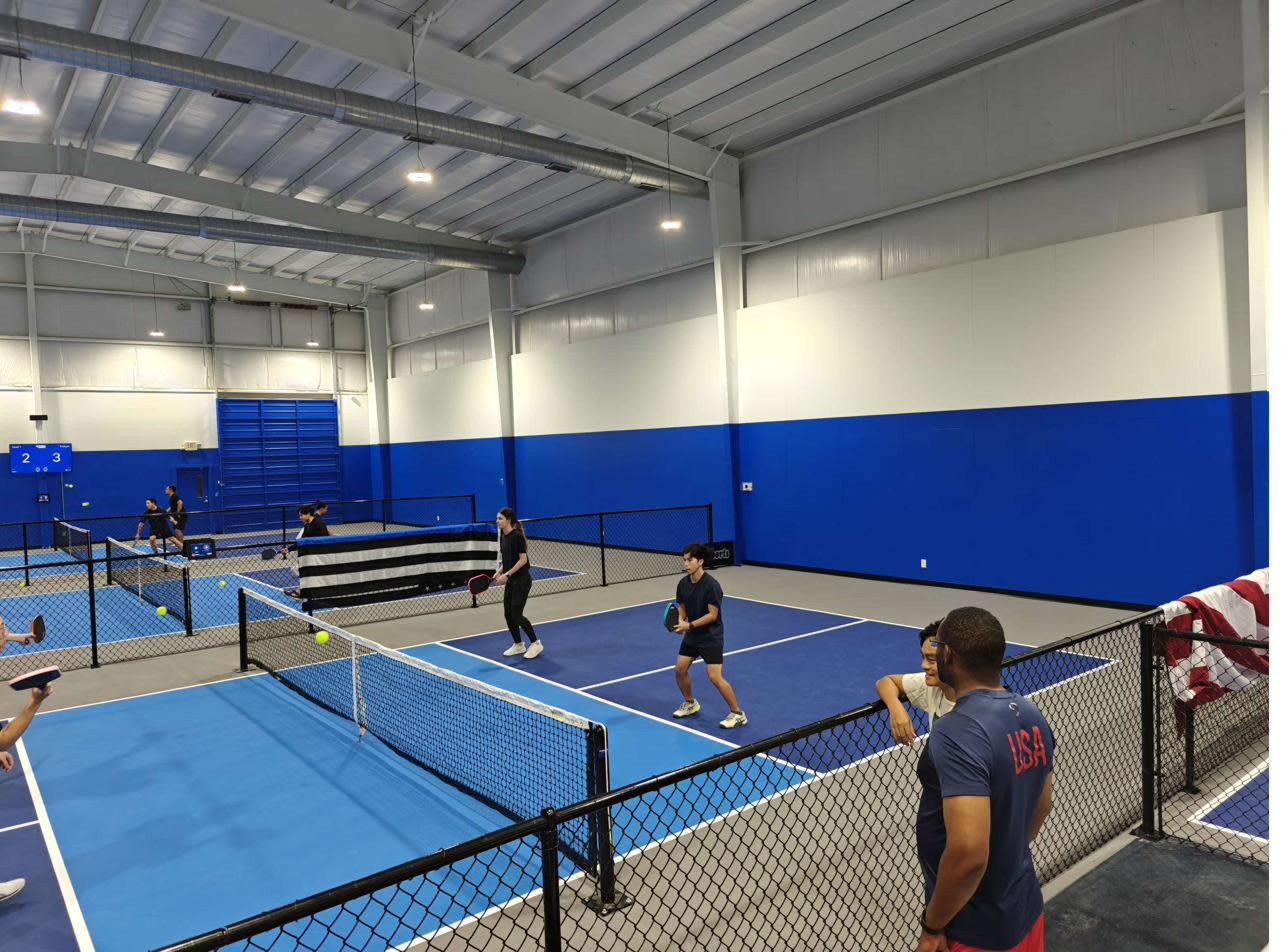 Private Three-Court Indoor Pickleball Venue with Lounge Image in Austin, Pflugerville TX, TX
