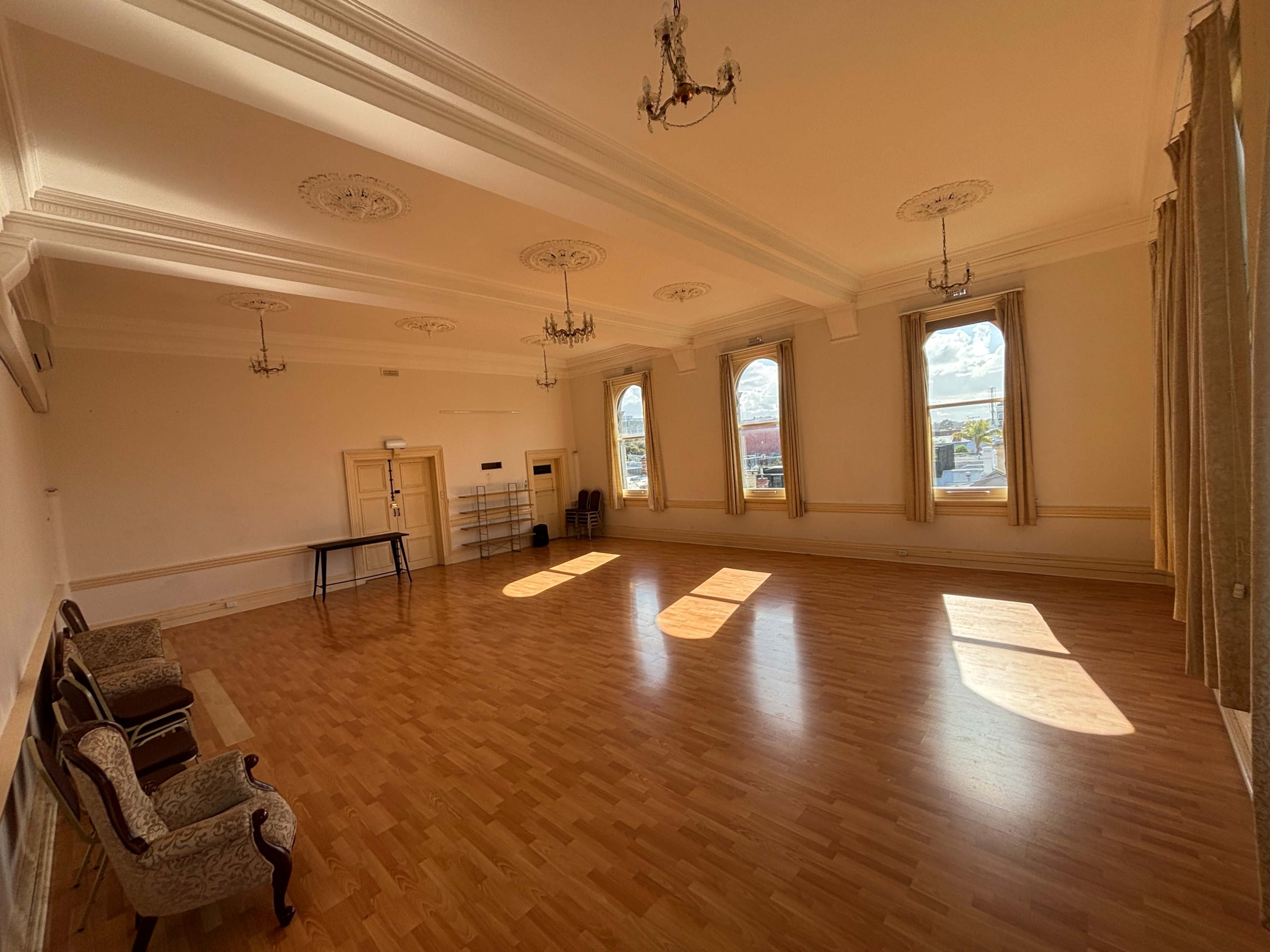 Large light-filled space in the heart of Fitzroy - the Emeral Hall Image in Fitzroy, Fitzroy, VIC