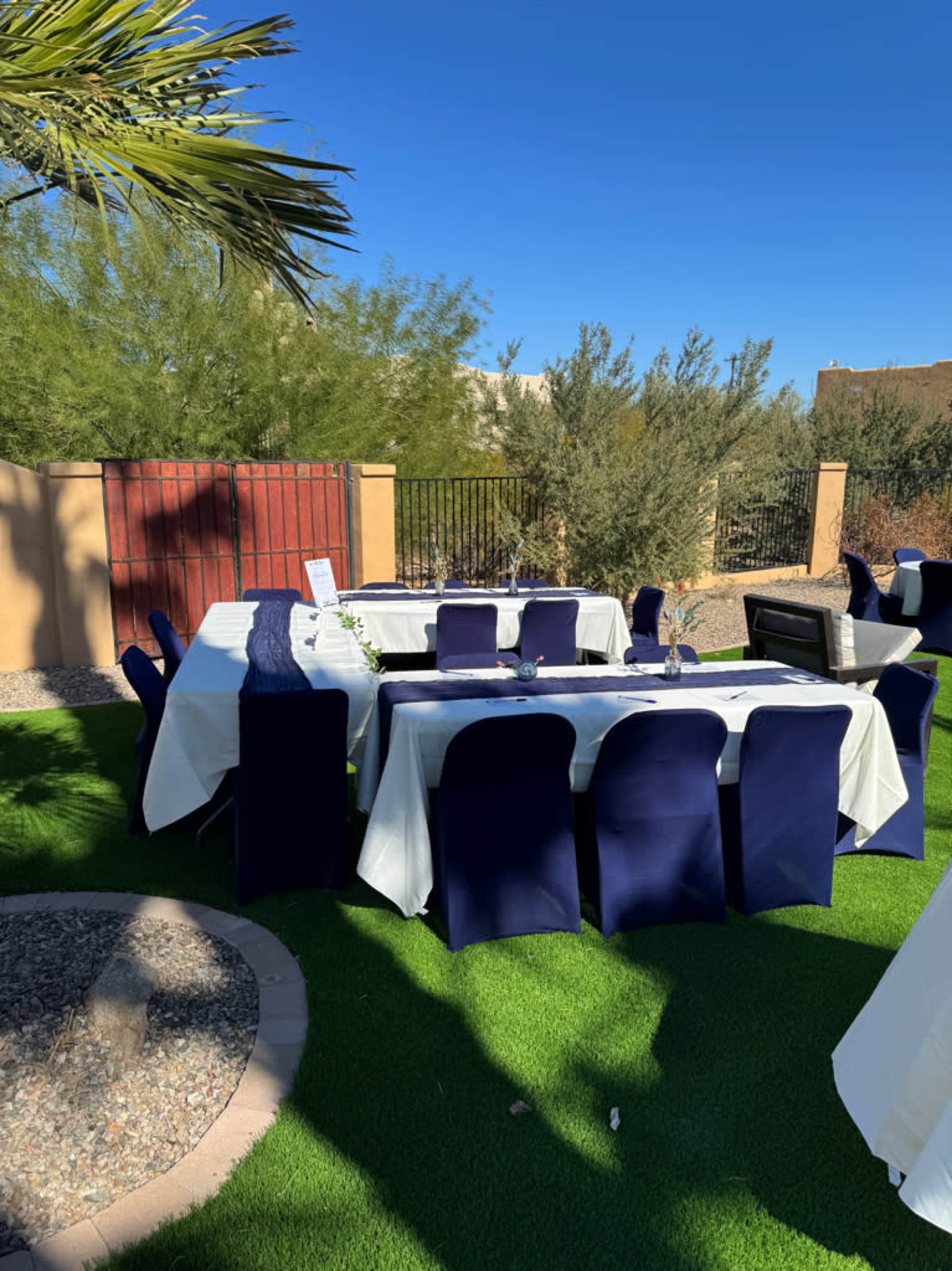 Rectangular Serving table