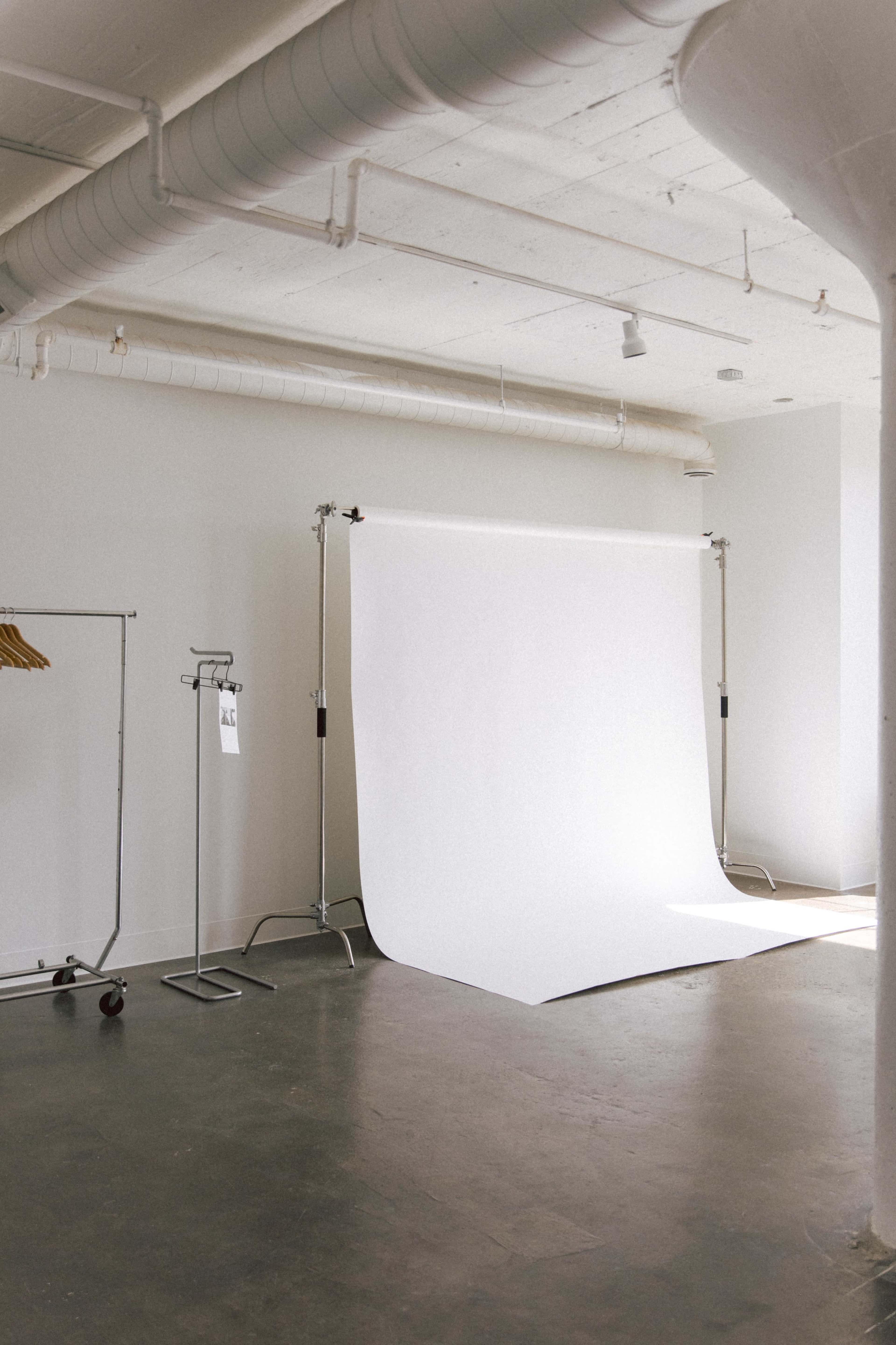 Modern Sunny Natural Light Photo Studio with City View Image in Near North, Minneapolis, MN