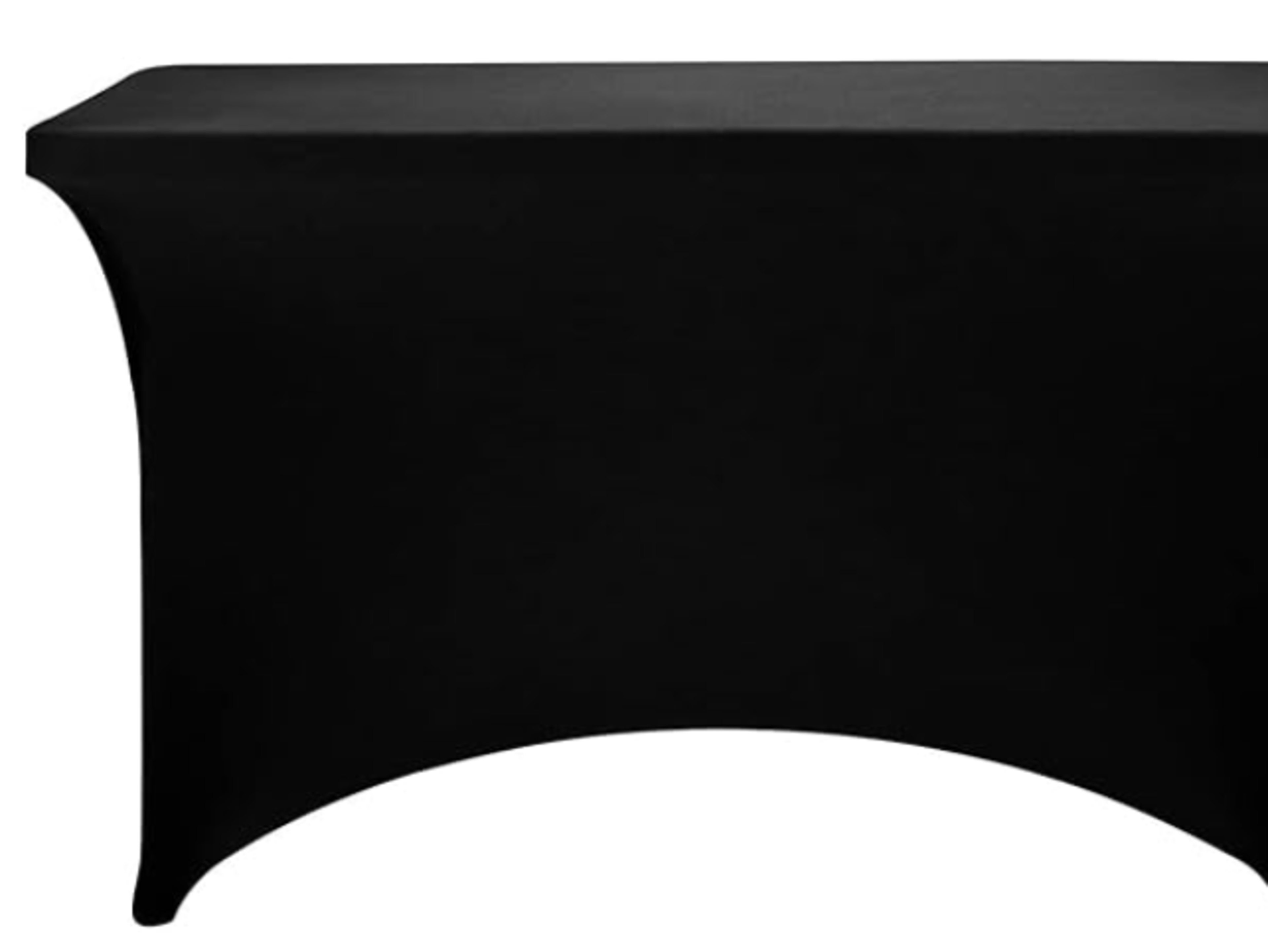 4ft Black Table Linen