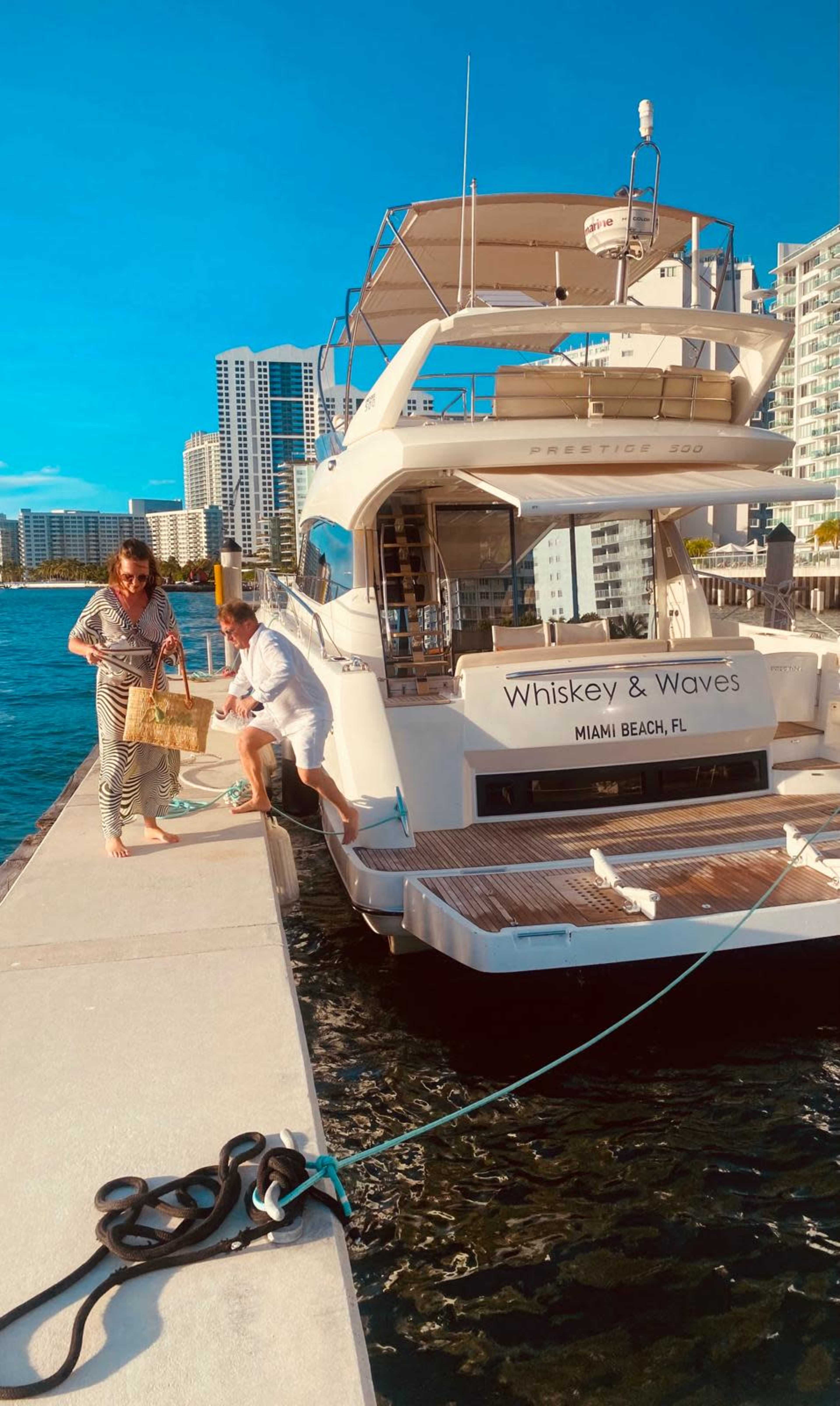 Stunning Waterfront Miami Beach Venue with Bay Views, Bars & Private Dock Image in West Avenue, Miami Beach,, FL