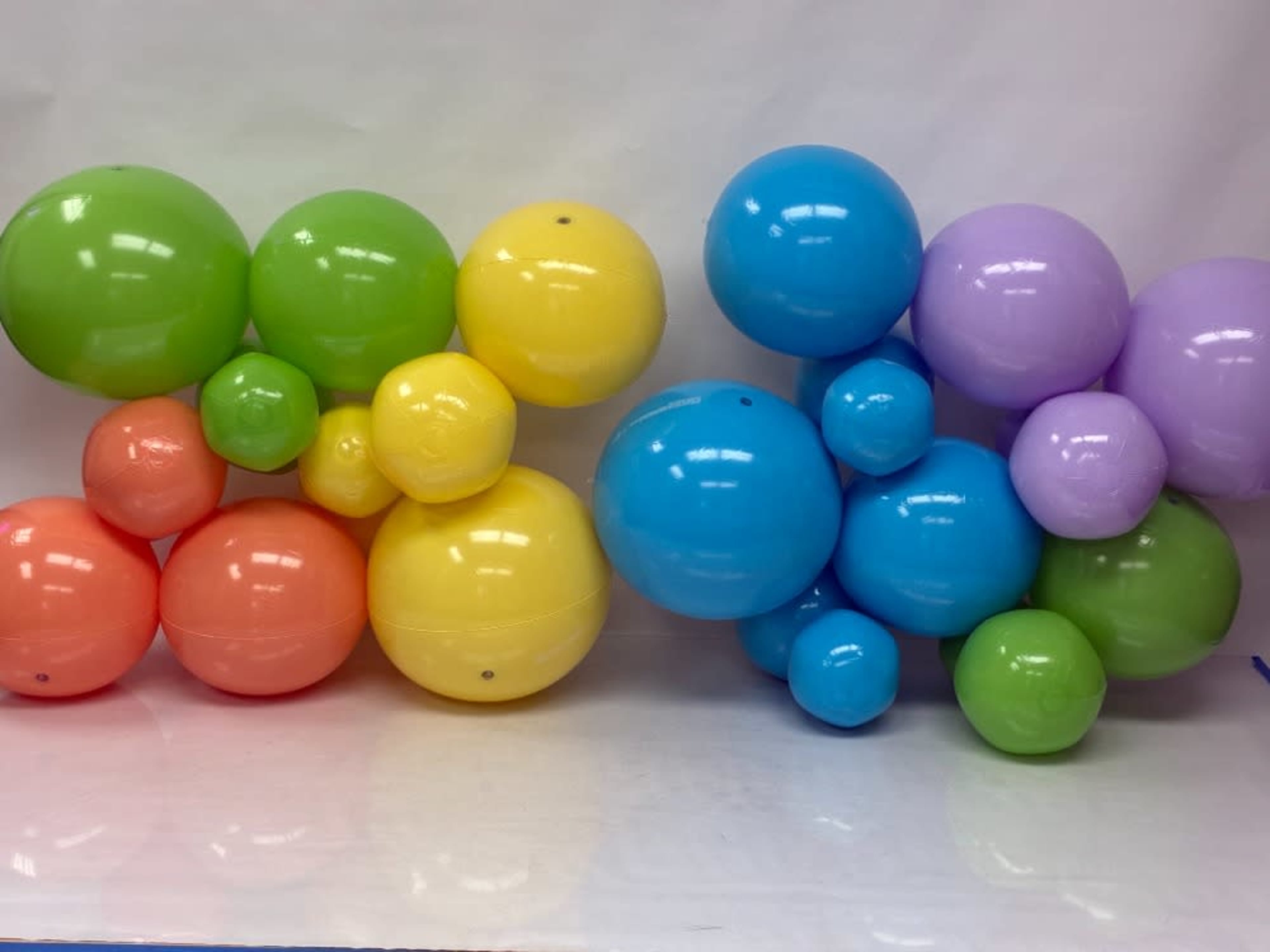 Rainbow Inflatable Balloon Set