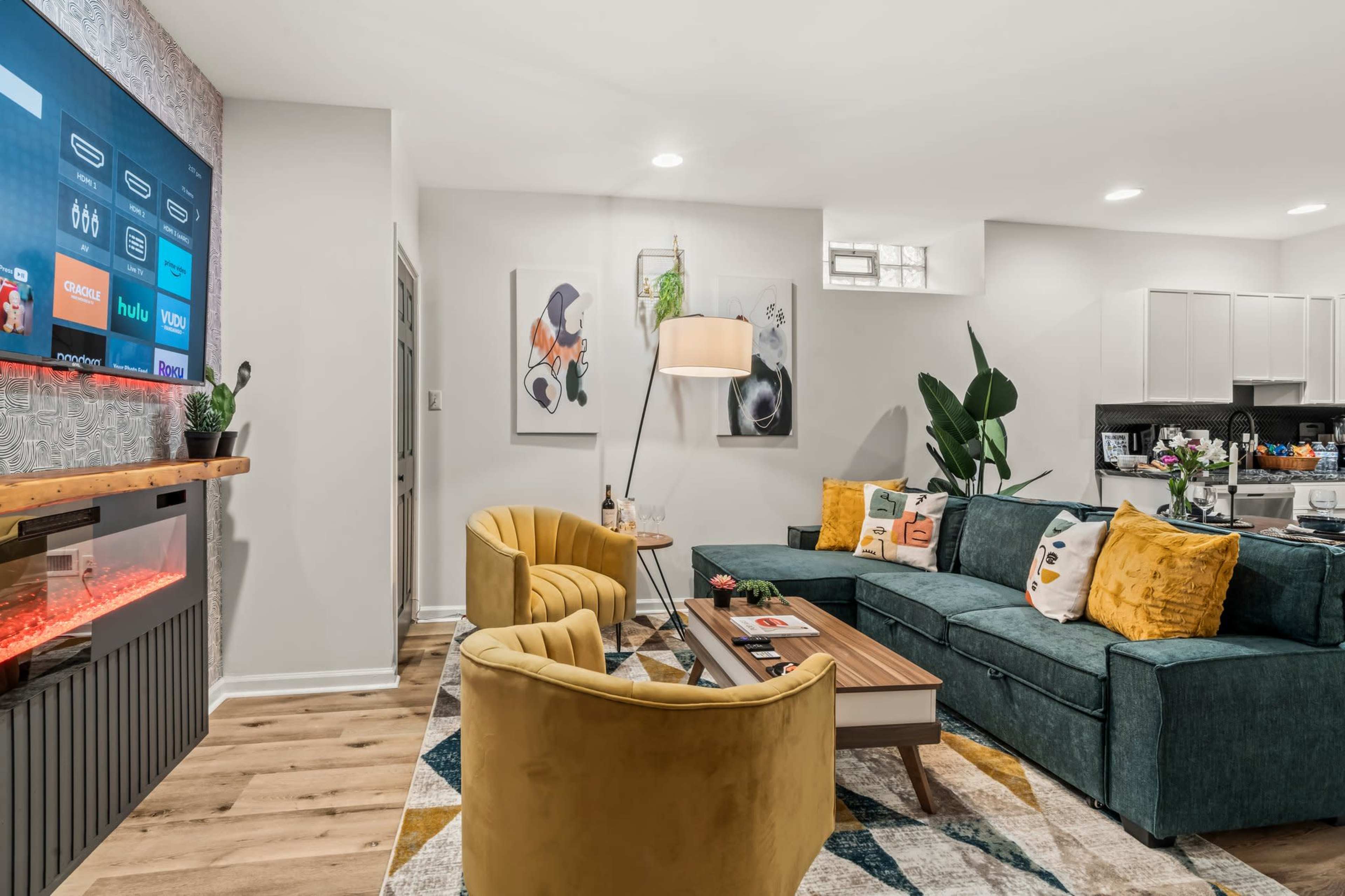 Family-friendly 2BR Condo with Free Parking! Image in Center City, Philadelphia, PA