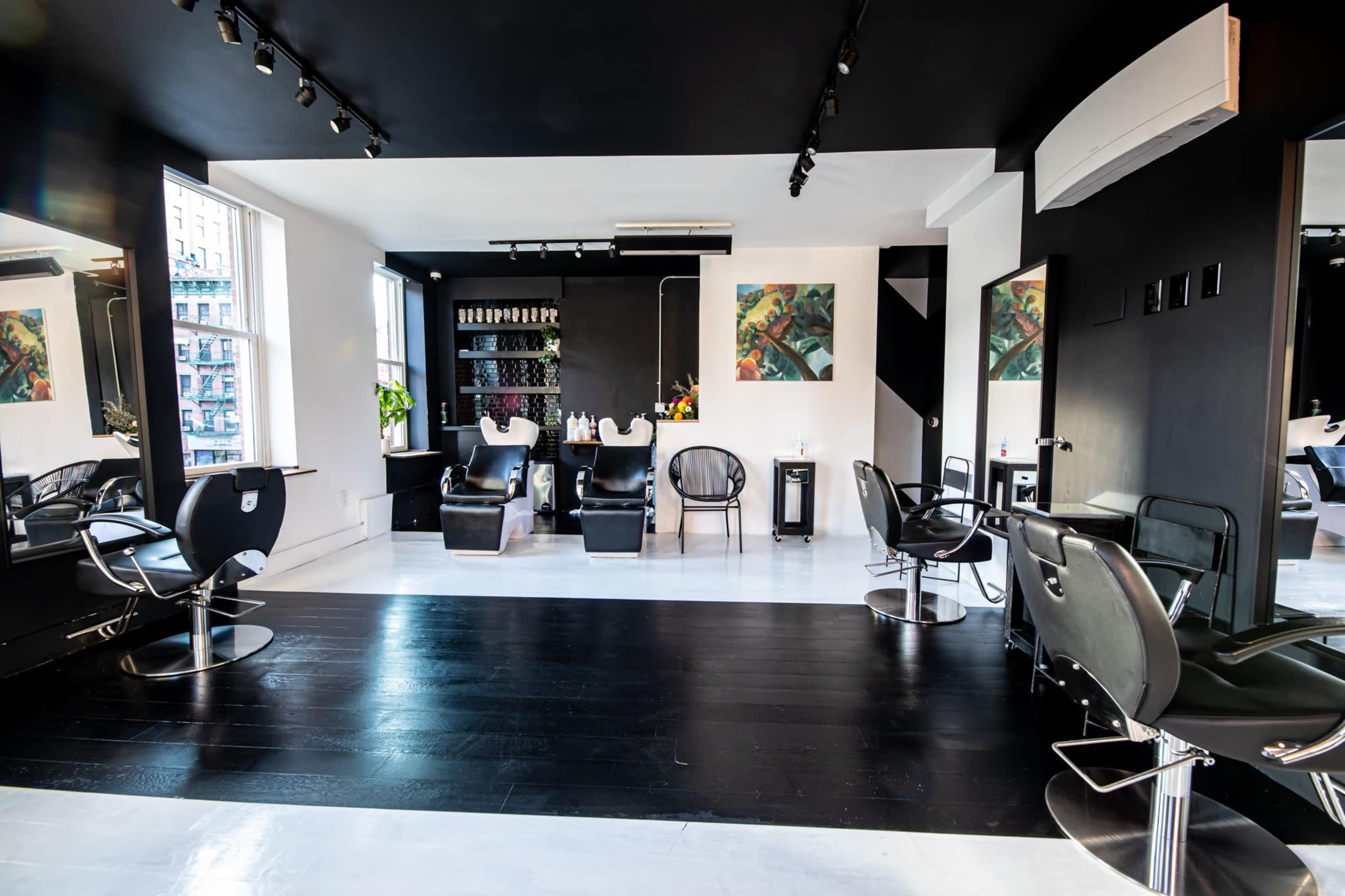 Naturally lit Salon/Studio Downtown Image in Chinatown, New York, NY