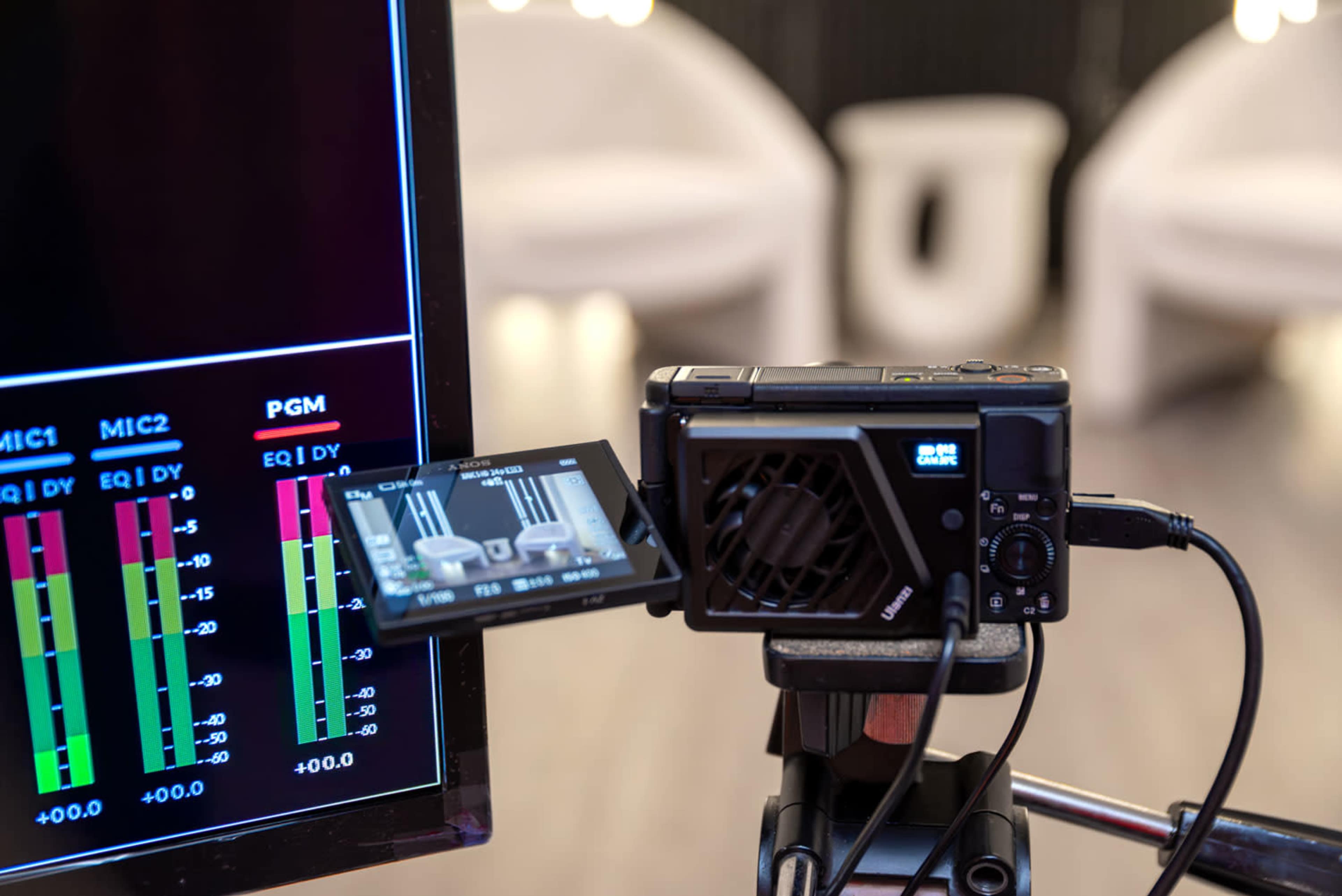 Modern podcast set, Los Angeles, CA | Event | Peerspace