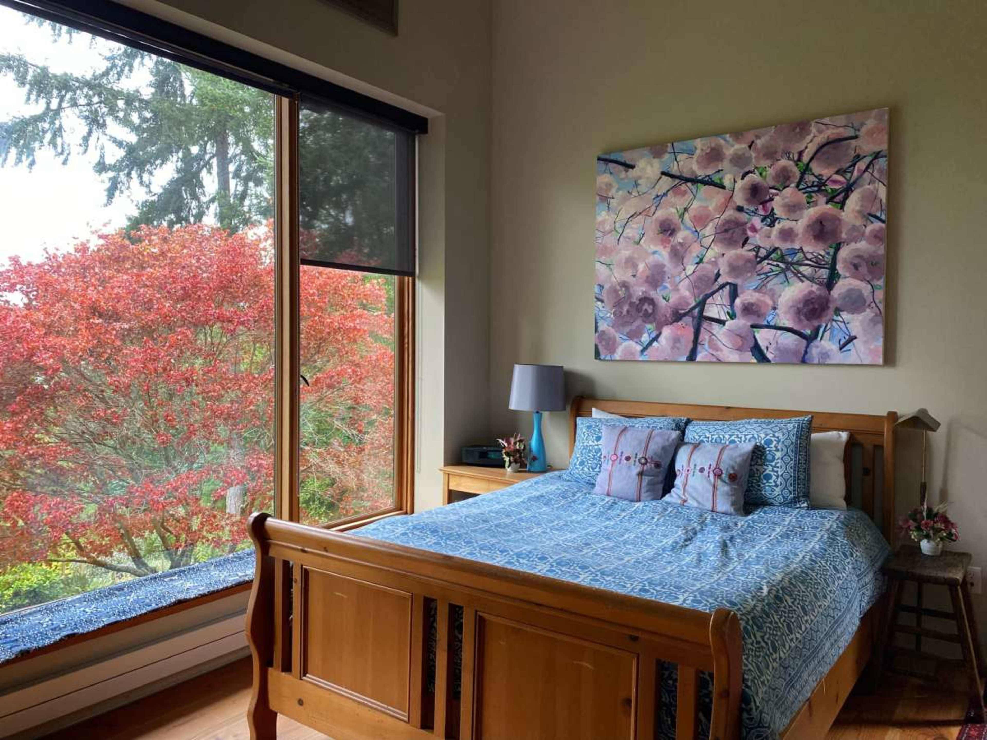 Wooded retreat space with a spacious house, open kitchen, a plunge pool and view of the Puget Sound Image in Vashon, VASHON, WA