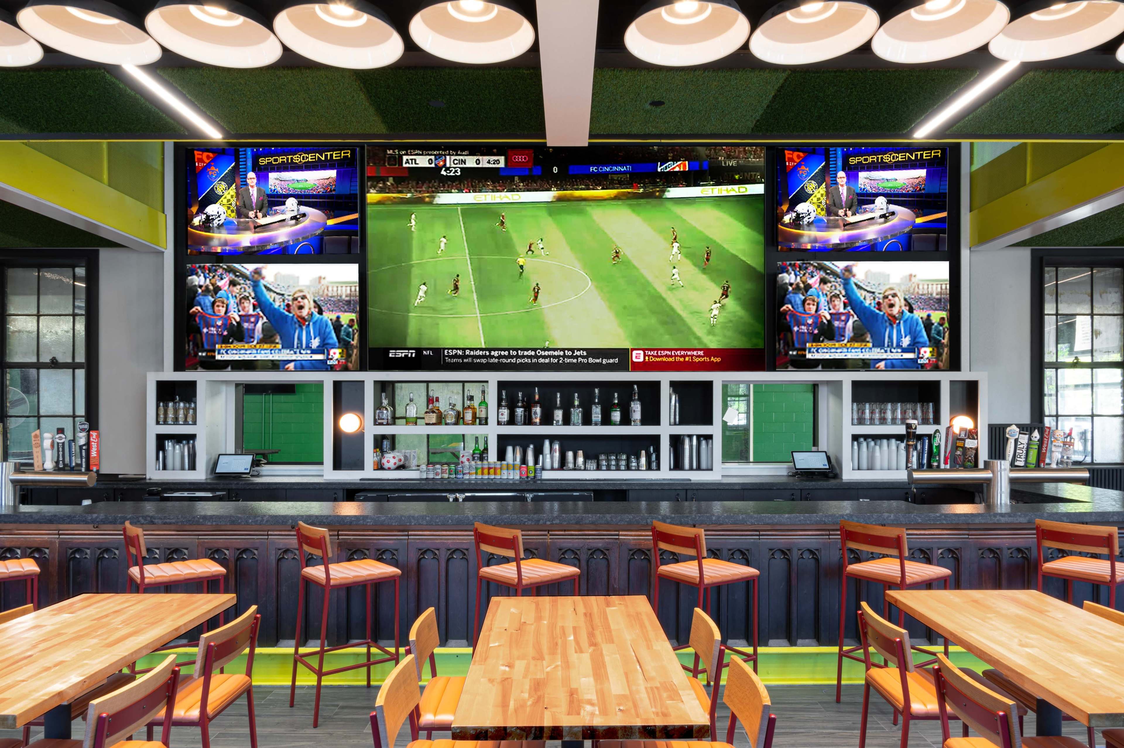 Downtown Soccer Bar with Rooftop Image in Over-The-Rhine, Cincinnati, OH