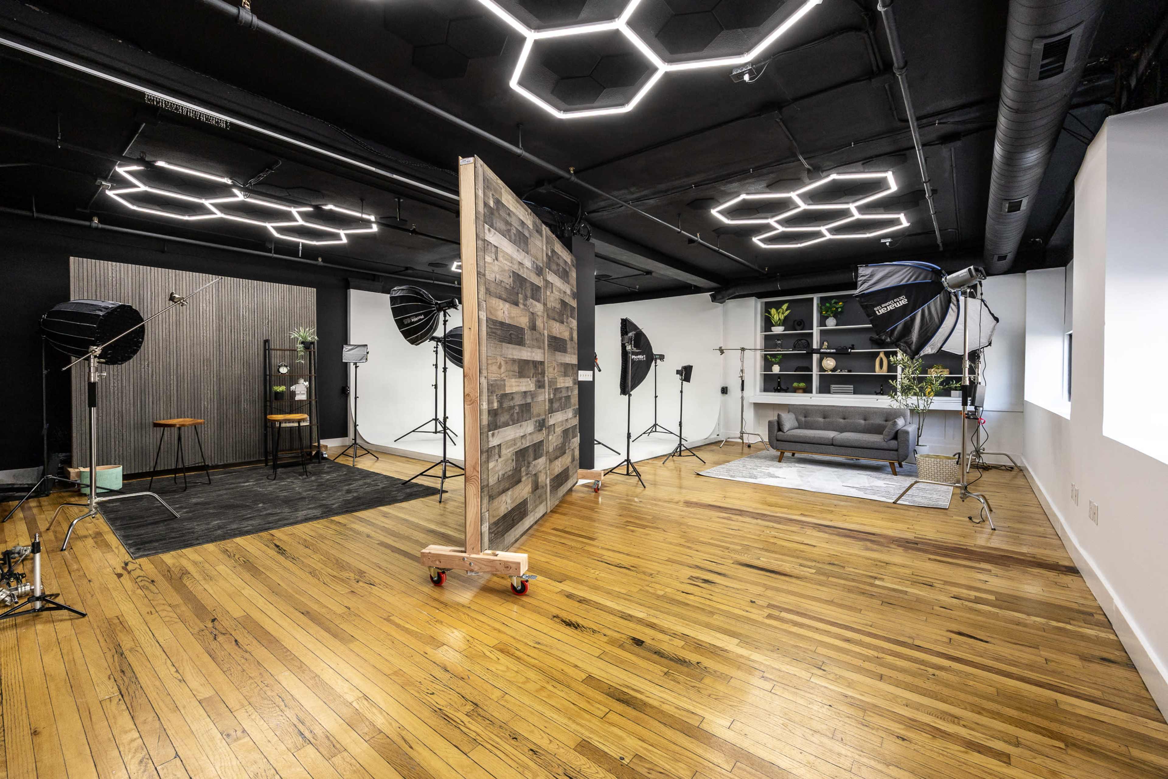 Downtown Photo & Video Studio with Cyclorama Wall Image in Oakhill Jackson, Cedar Rapids, IA