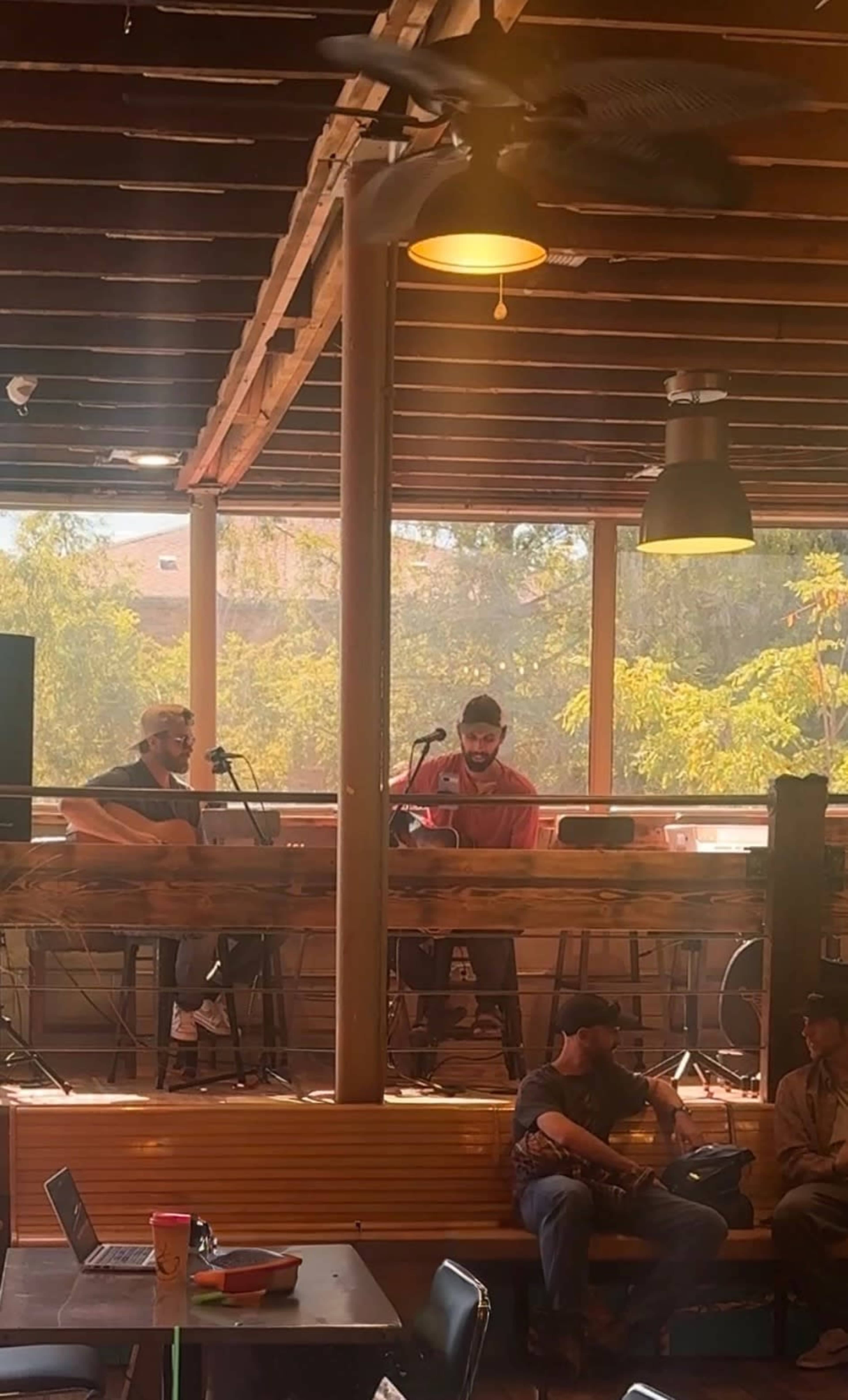 Coffee Lounge - Open floor space with private nooks and general area with stage. Image in Joaquin, Provo, UT