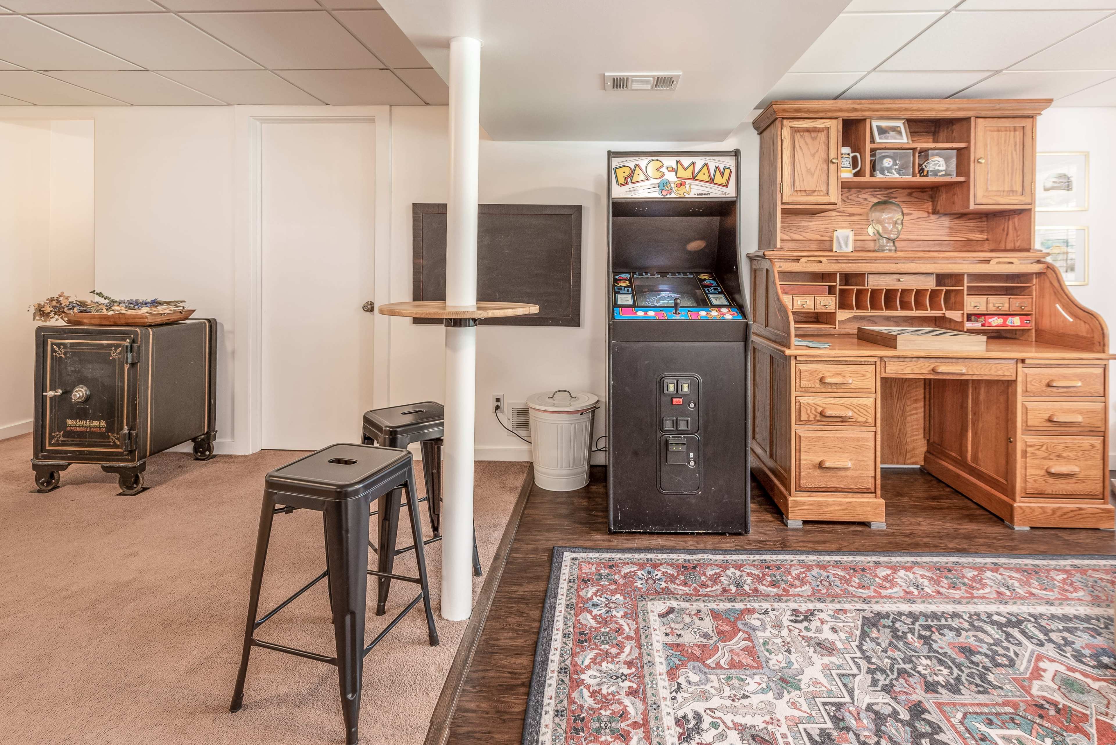 Spacious West End home near downtown + stadiums w. Arcade, Fire Pit, Parking Image in Westwood, Pittsburgh, PA