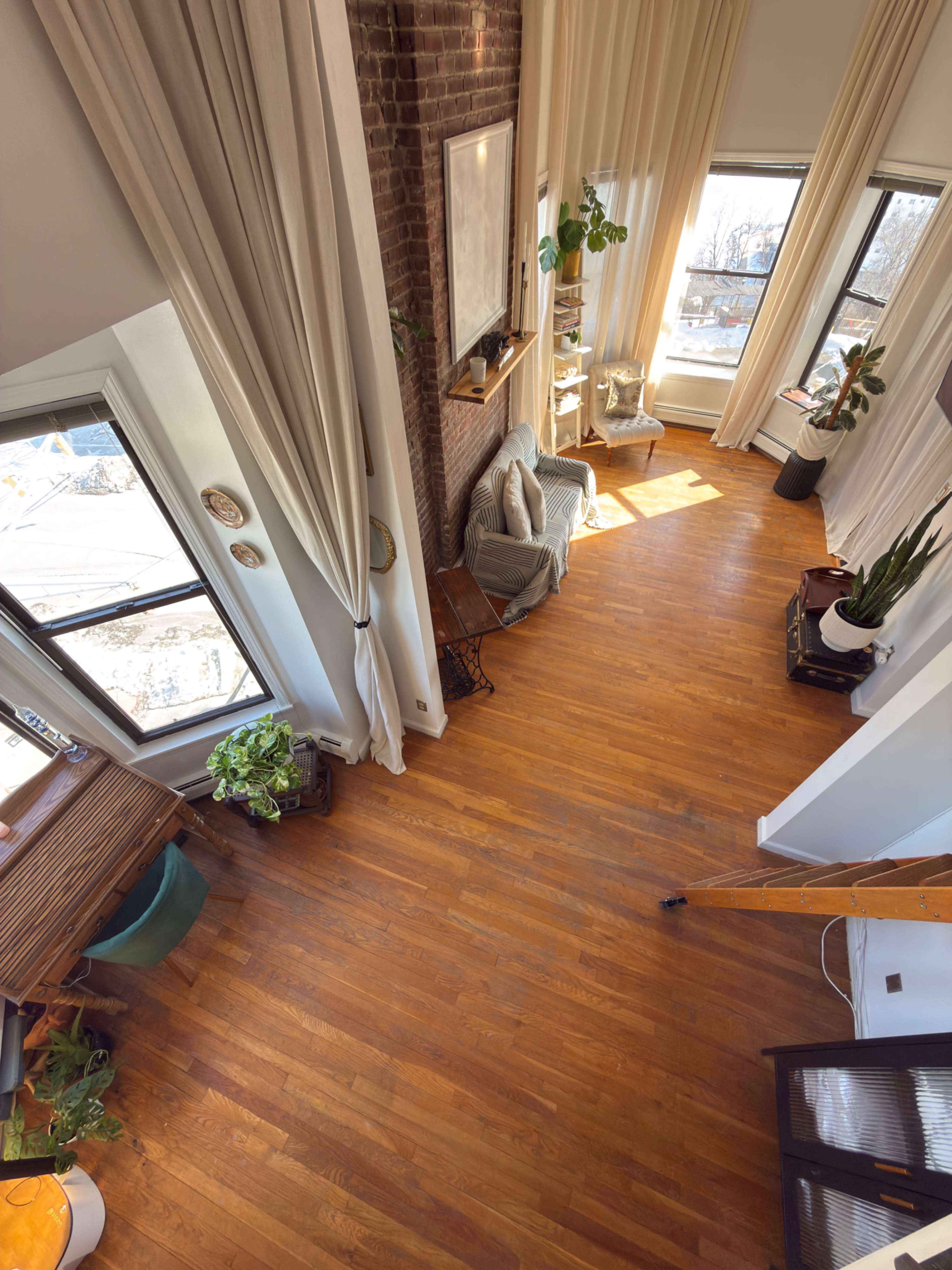 Luxury Loft w/ High Ceilings + Manhattan Views (Production) Image in Weehawken Township, Weehawken, NJ