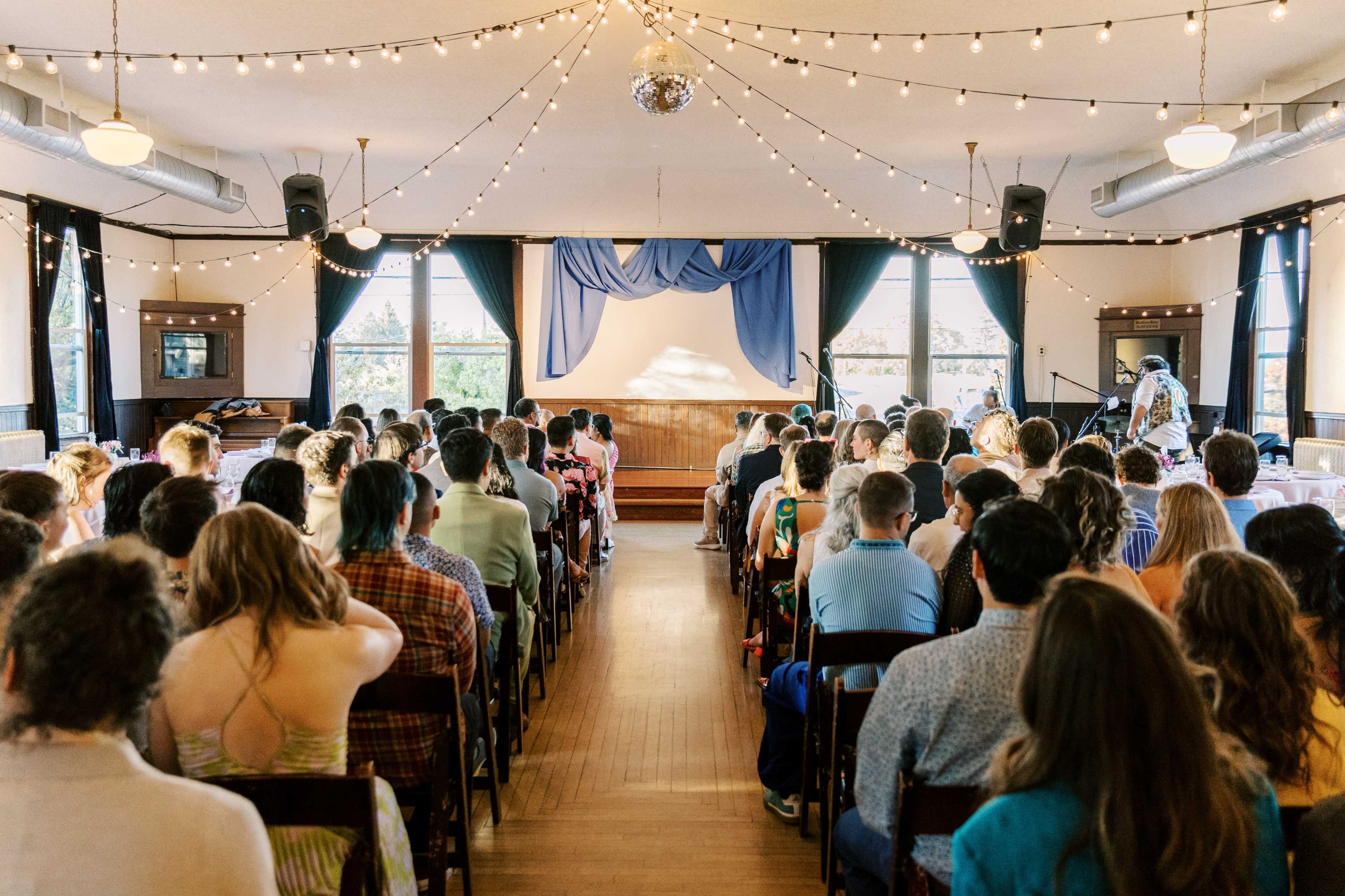 Historic Ballroom with Original Fixtures and Natural Light Image in Northeast Portland, Portland, OR