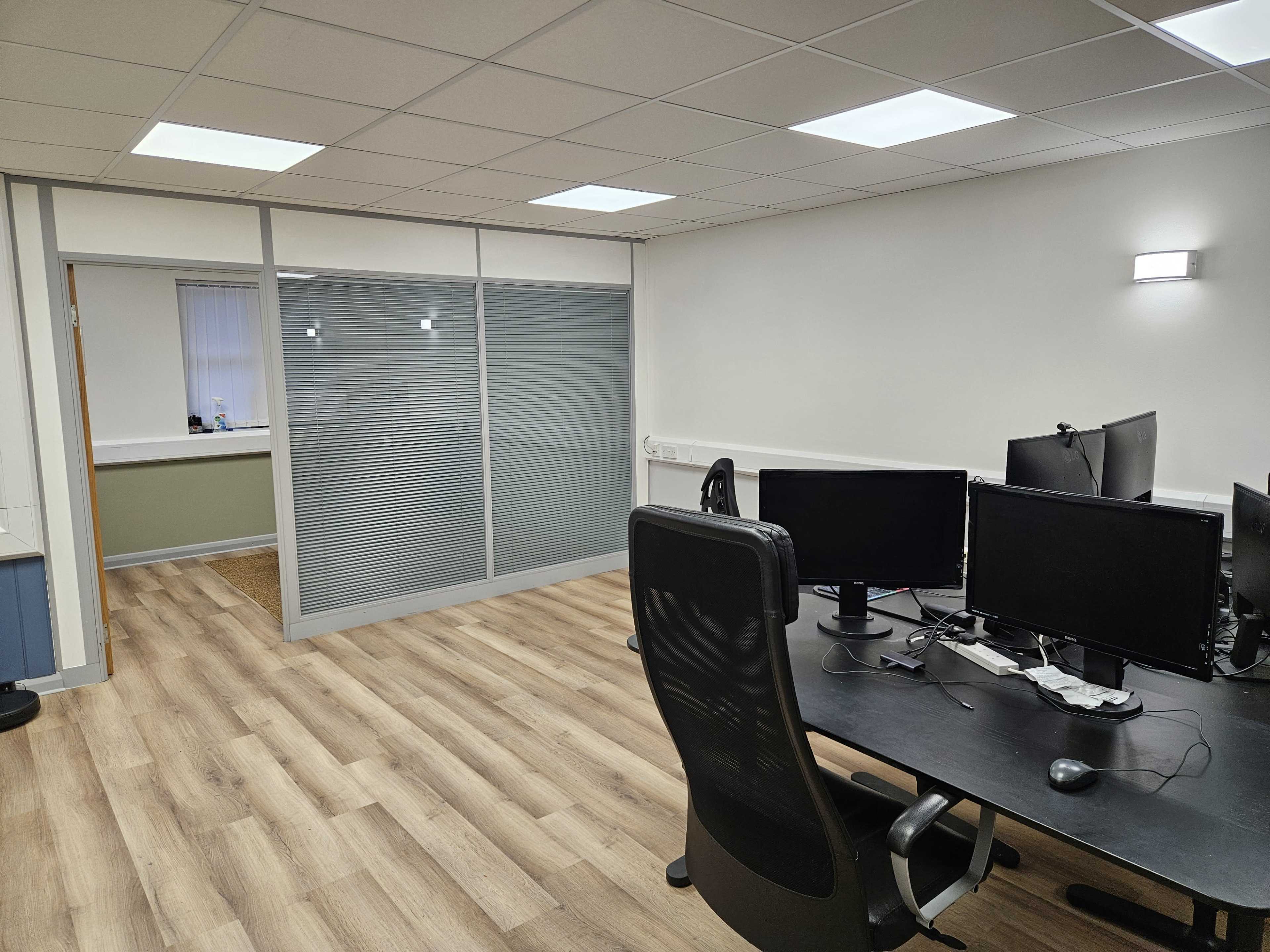 Purpose built podcast studio 1 minute off junction 8 M53 motorway in modern high spec office. Image in Ellesmere Port, Ellesmere Port, Cheshire, ENG