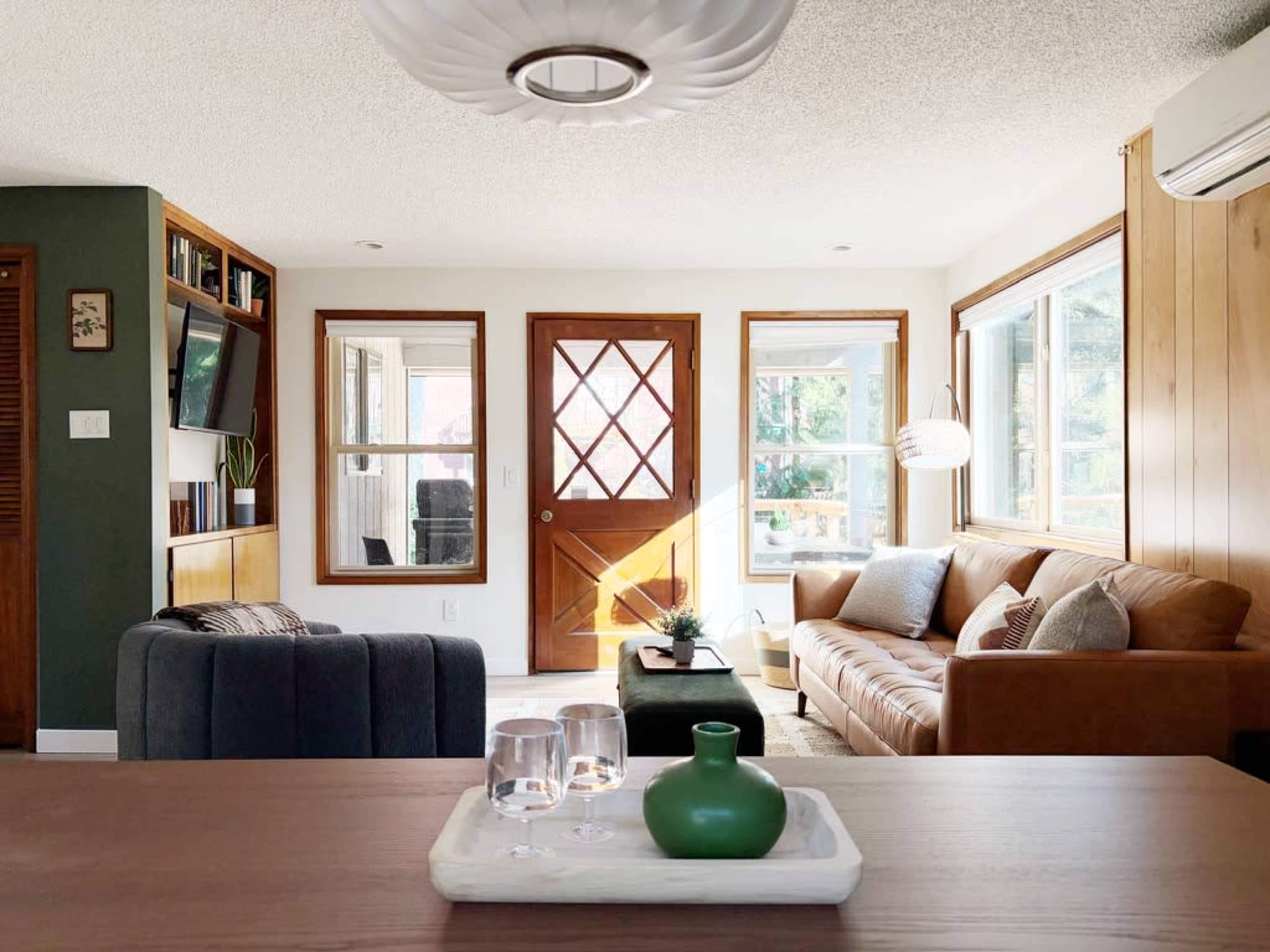 Cozy Creekside Cabin with Deck Over Creek and Hot Tub Image in Mount Hood Village, Rhododendron, OR