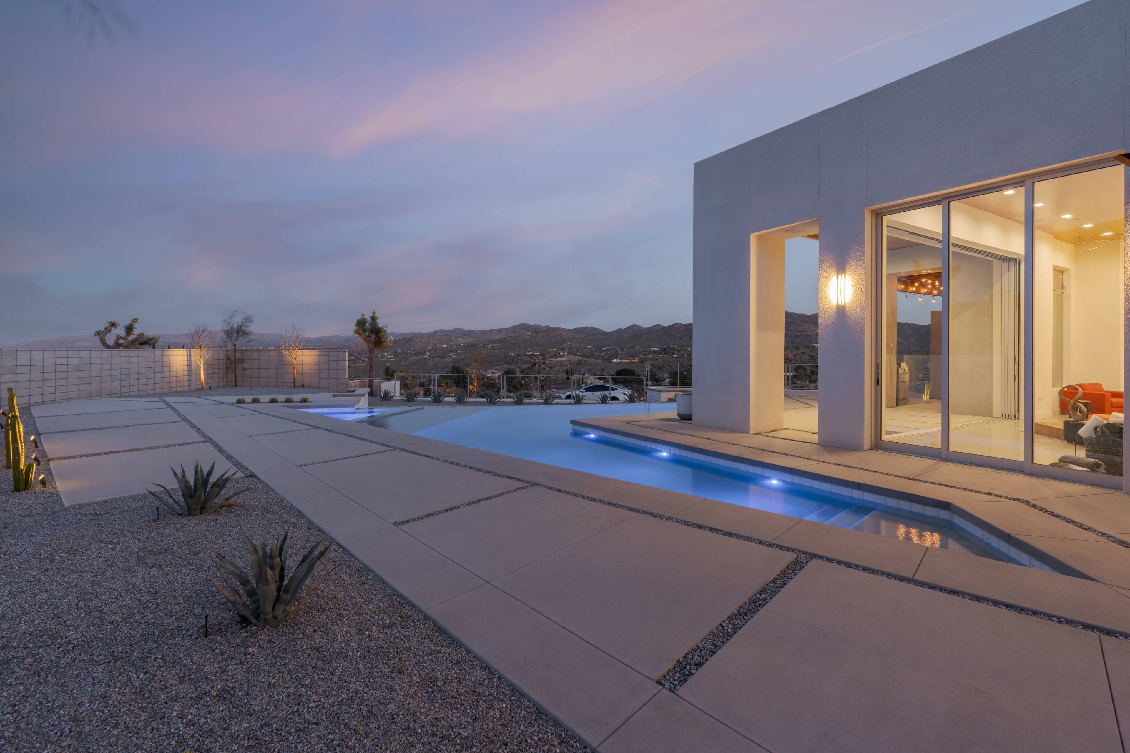The Overlook by Fieldtrip | 7 Bd Modern Luxury with Infinity Pool & Views Image in Yucca Valley, Yucca Valley, CA