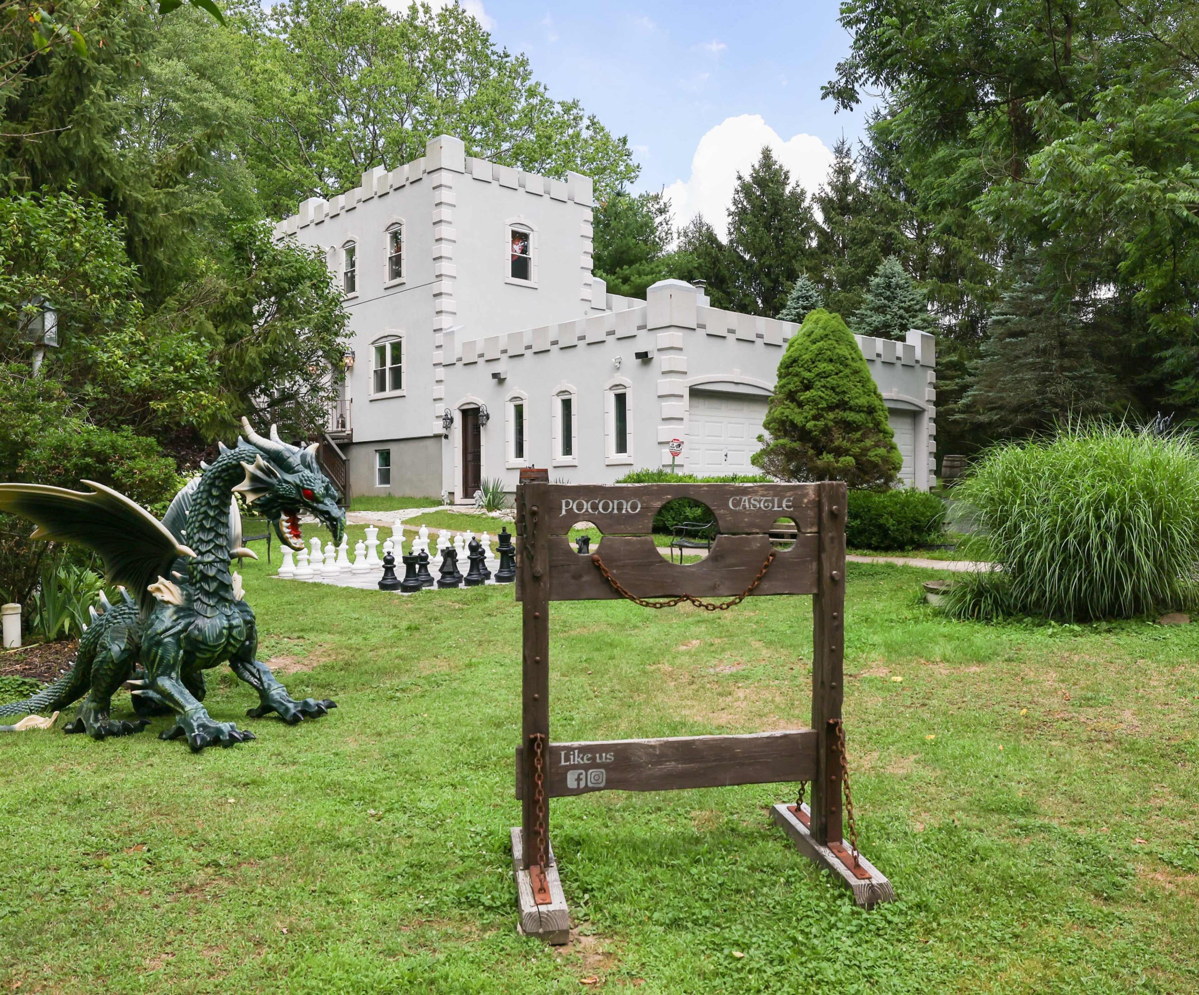 Enchanting Pocono Castle: A Unique Retreat for Celebrations, Event & Escapes Image in Middle Smithfield Township, East Stroudsburg, PA