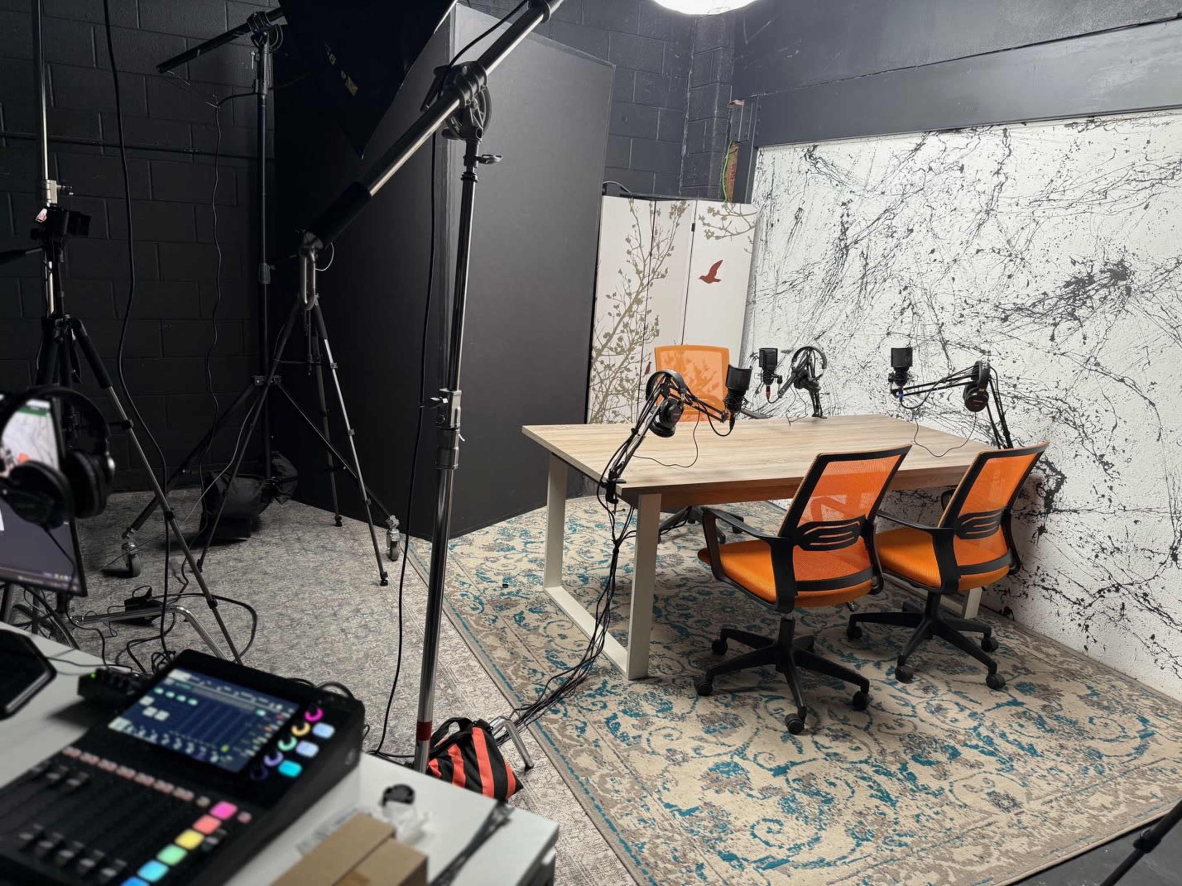 Fully Equipped Podcast Studio Image in Overland, Denver, CO