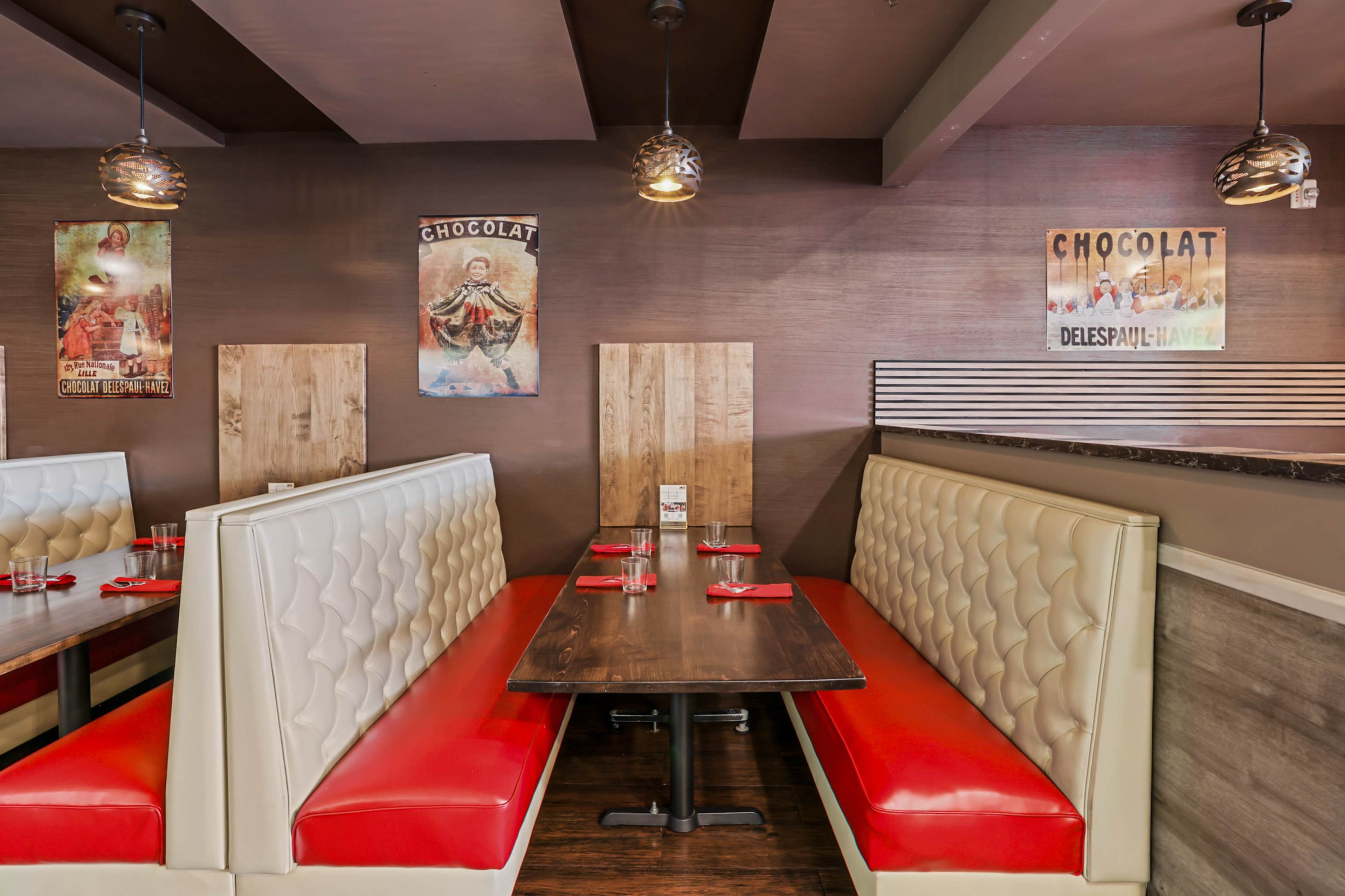 Elegant Urban Loft-Style Venue with Chocolate-Inspired Décor in Urban Leesburg Image in Leesburg, Leesburg, VA