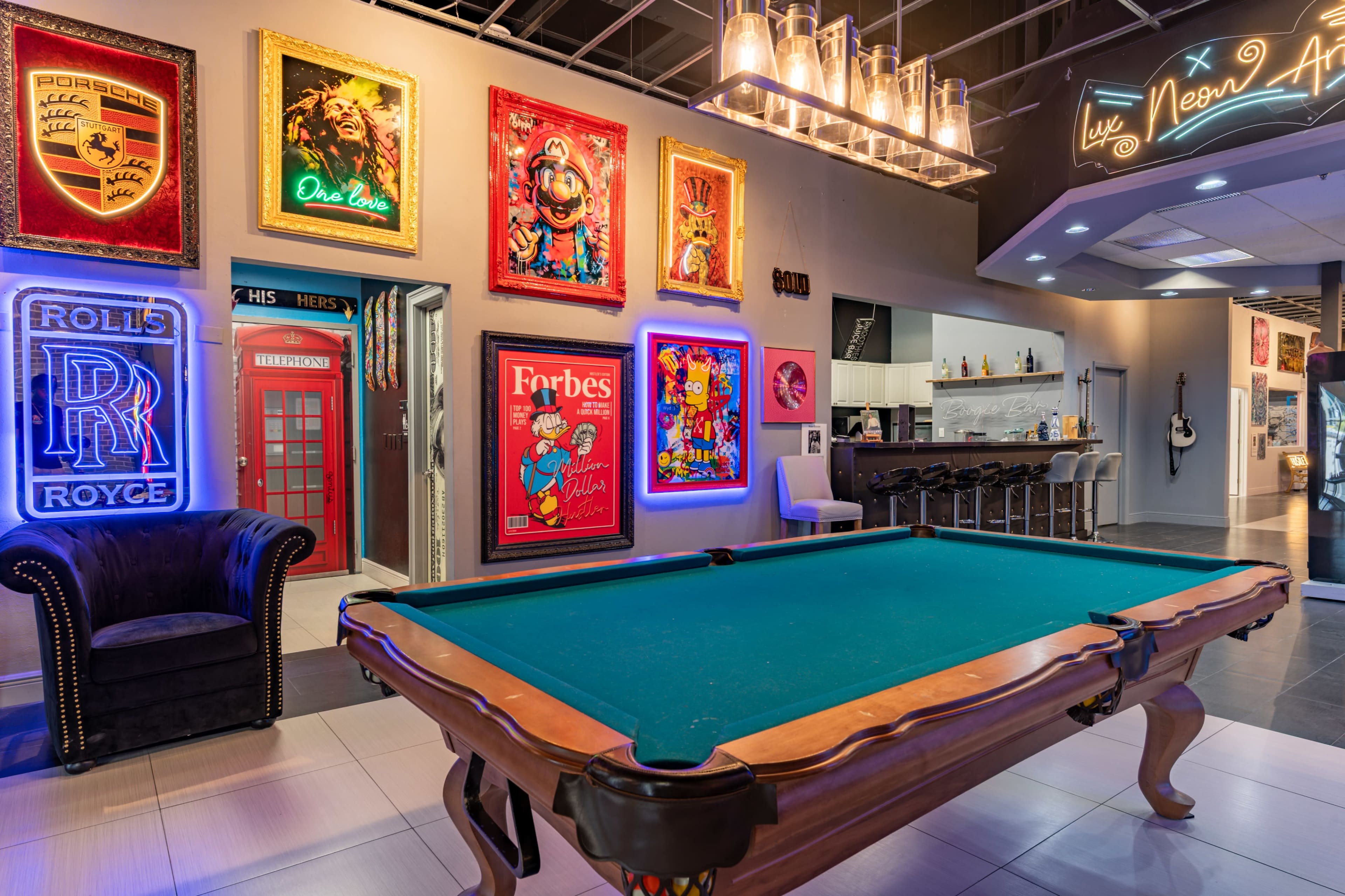 Immersive LED Art Gallery Venue in Dania Beach Image in Dania Beach, Dania Beach, FL