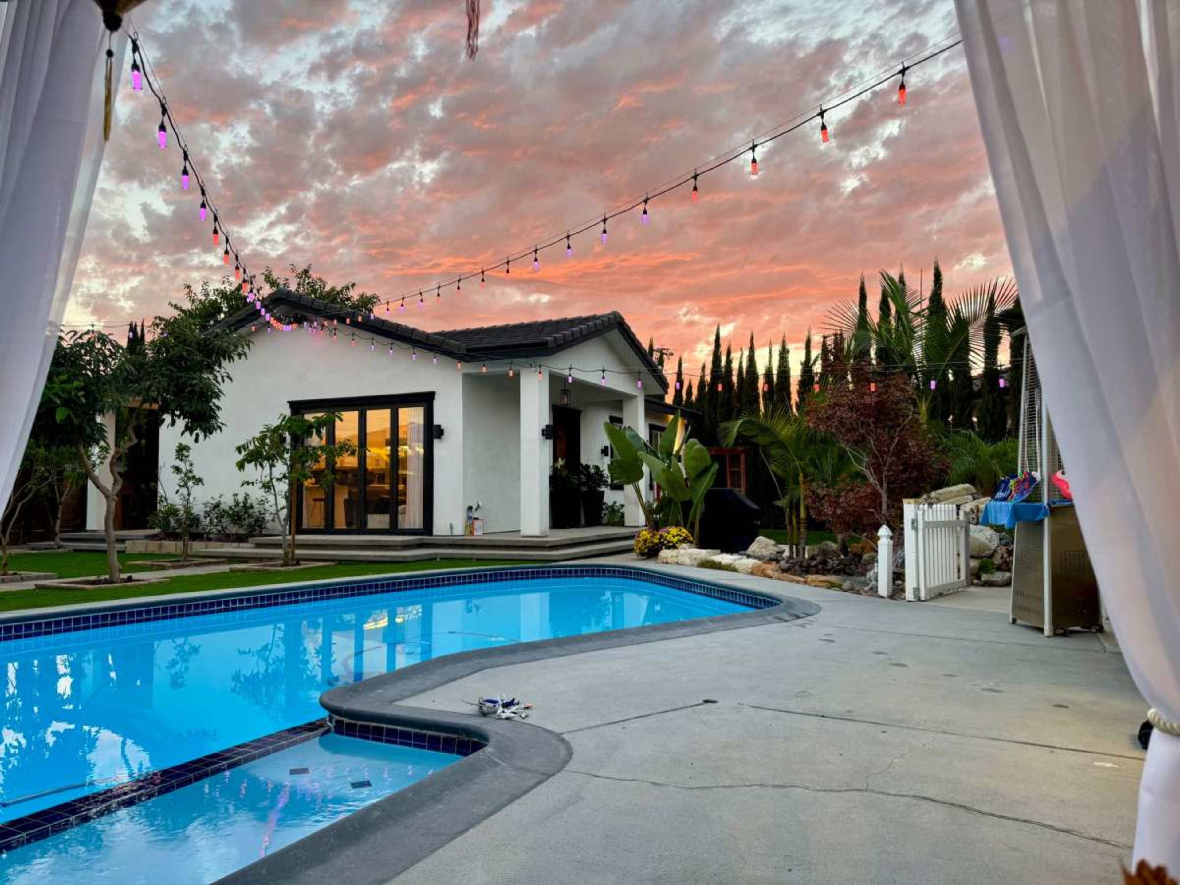 Modern Marble Guest House in Heart of OC w/ Pool & Tesla Charger Image in Santa Ana, Santa Ana, CA