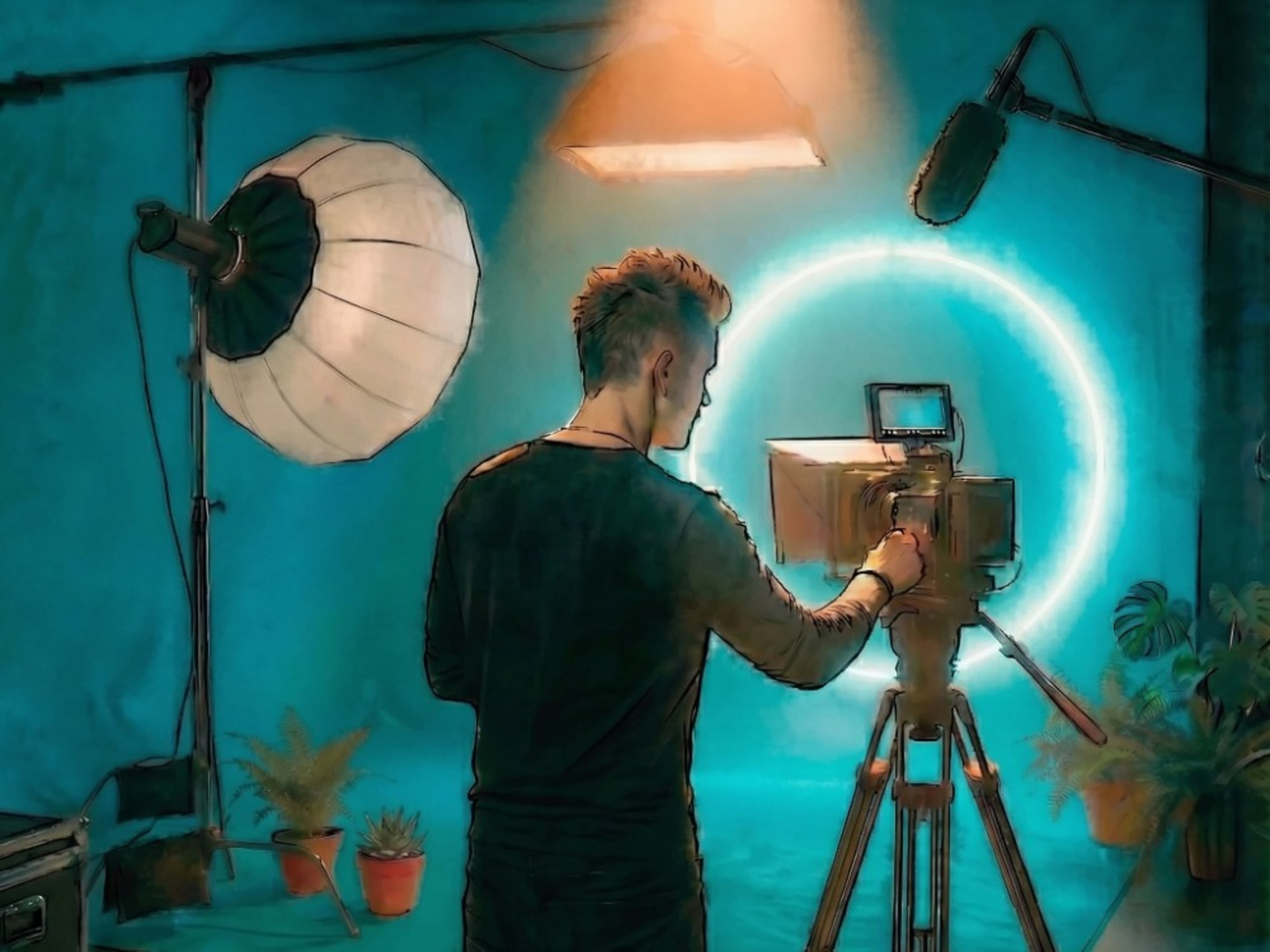 D.P. + Sound Mixer + Teleprompter Op. 🎥