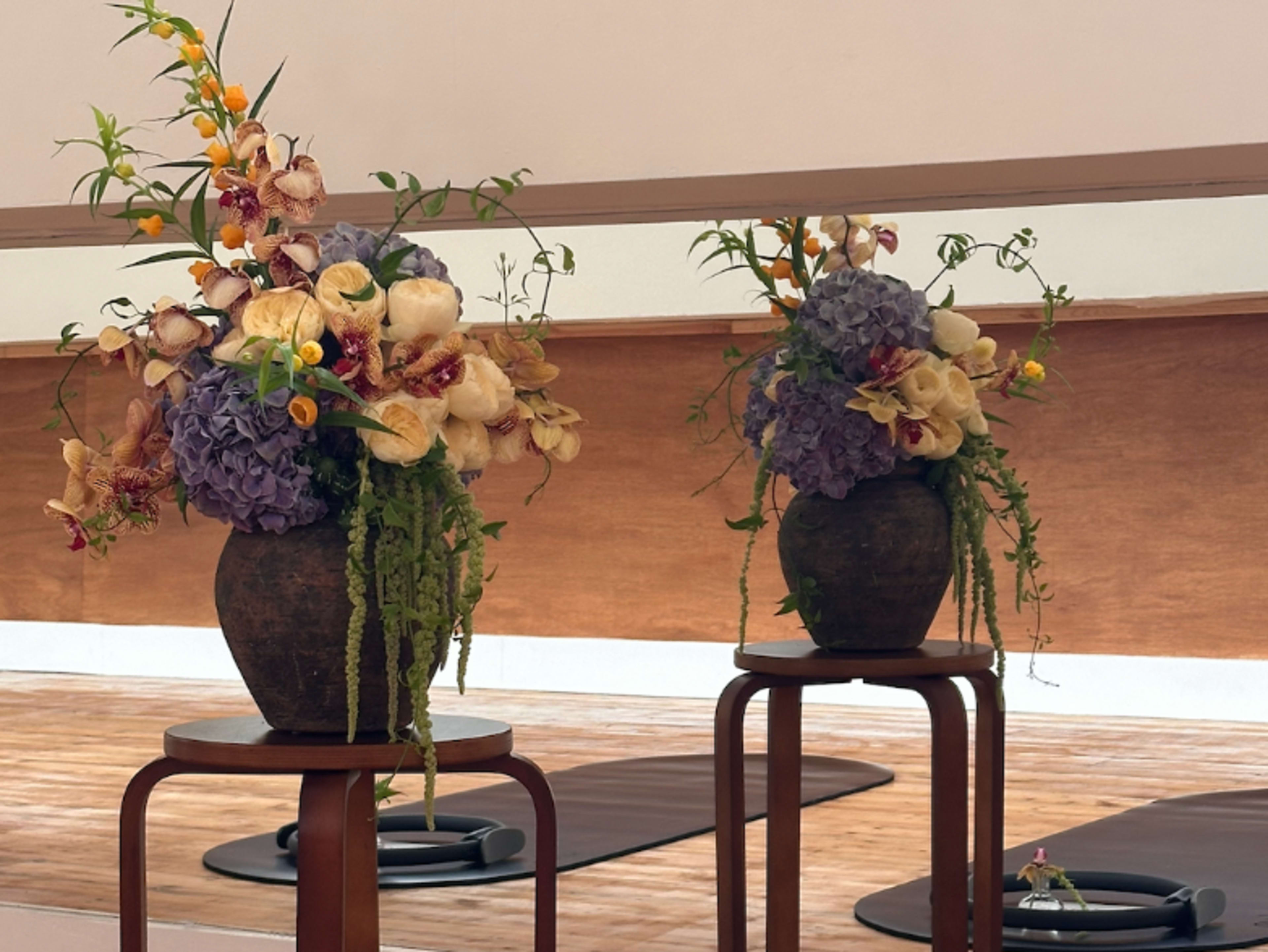 Coordinate Floral Arrangement by Local Florist