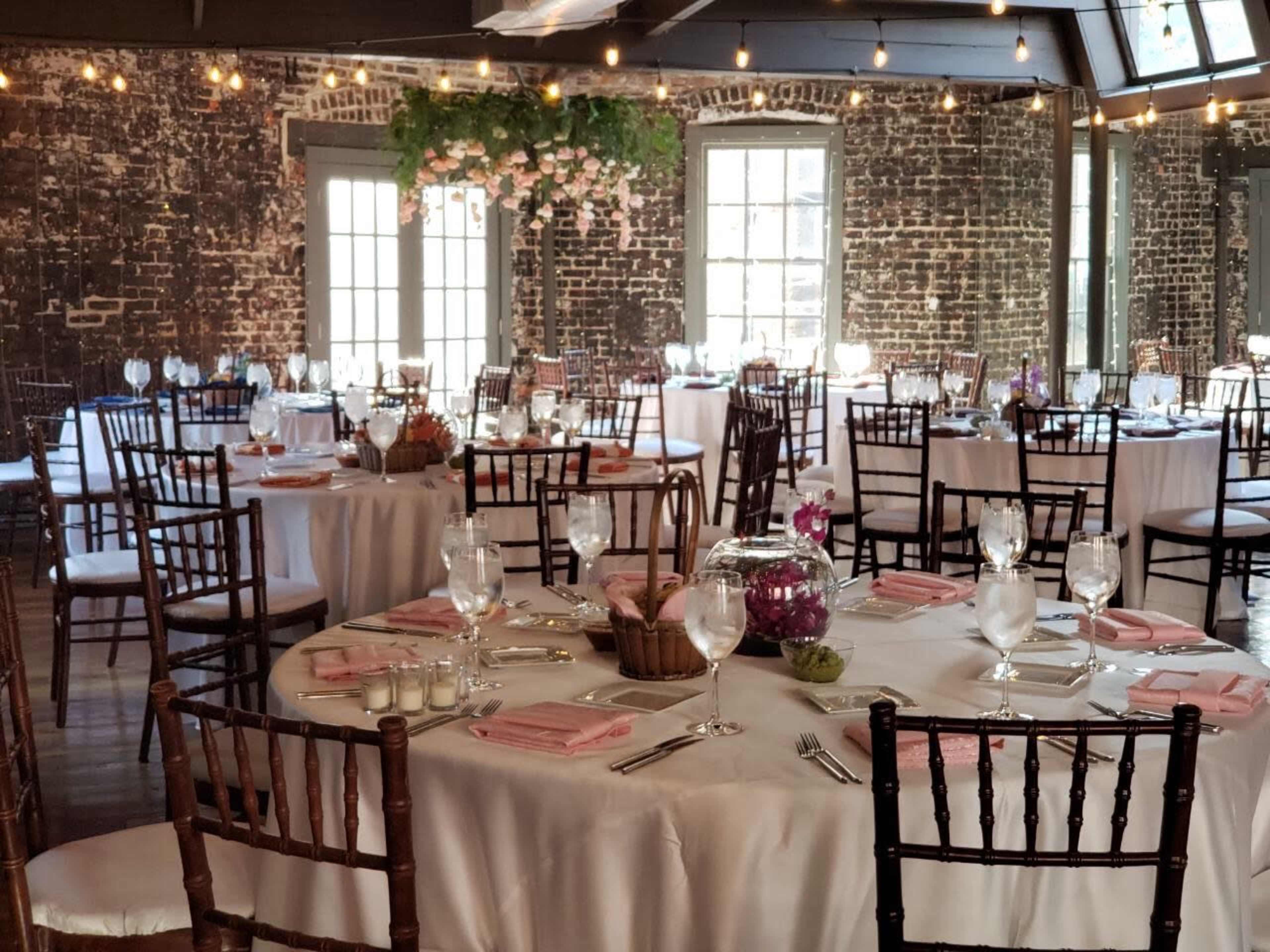 Toolbox Event Space is the perfect blend between modern and rustic. Build back in the 1878, the venue has so much light, brick, and character. Image in Northwest Washington, Washington, DC