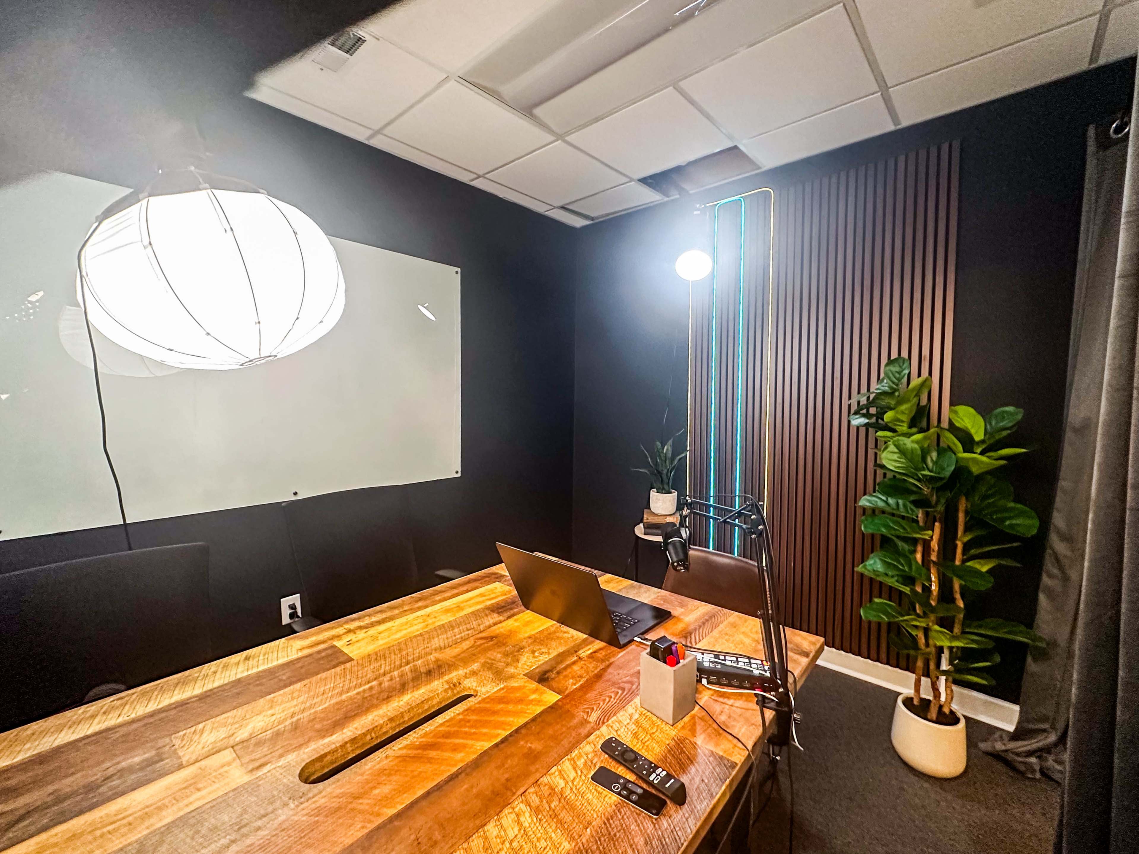 Fully Equipped Content Creators’ Studio for Podcasts & Video in Trendy Downtown Durham Office Image in Downtown, Durham, NC