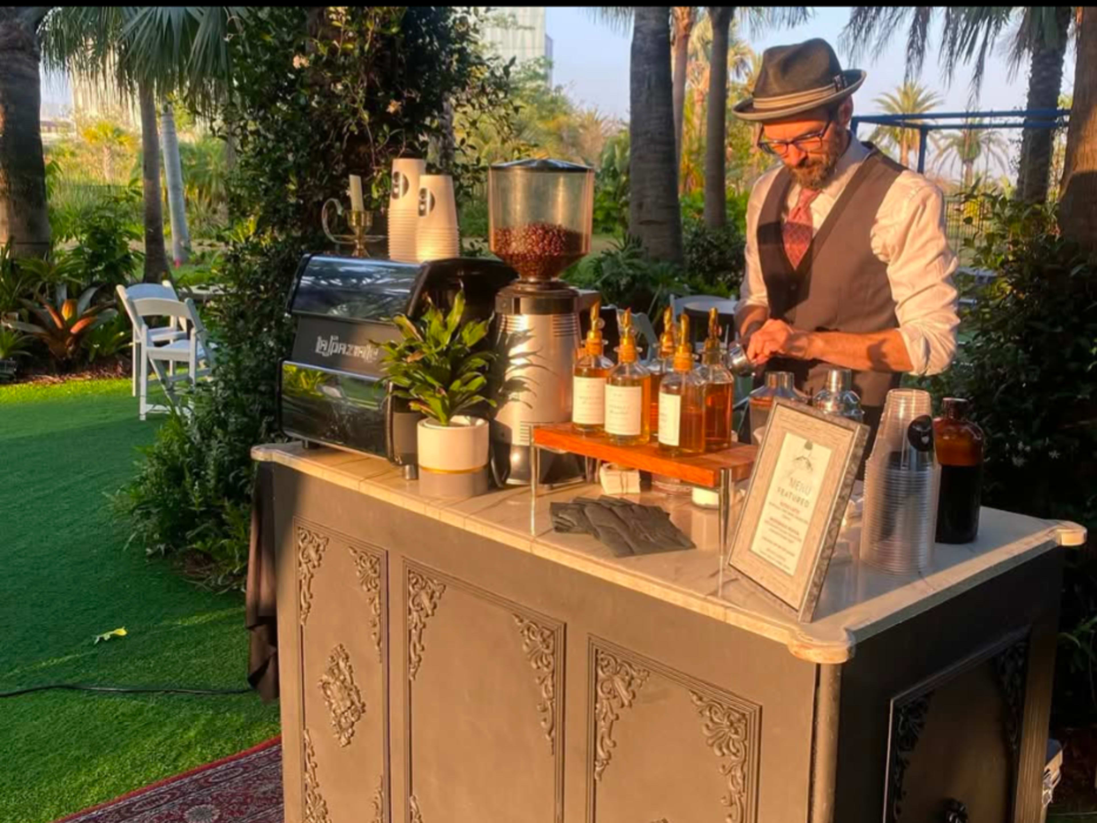 Luxury Mobile Expresso Bar Service 
