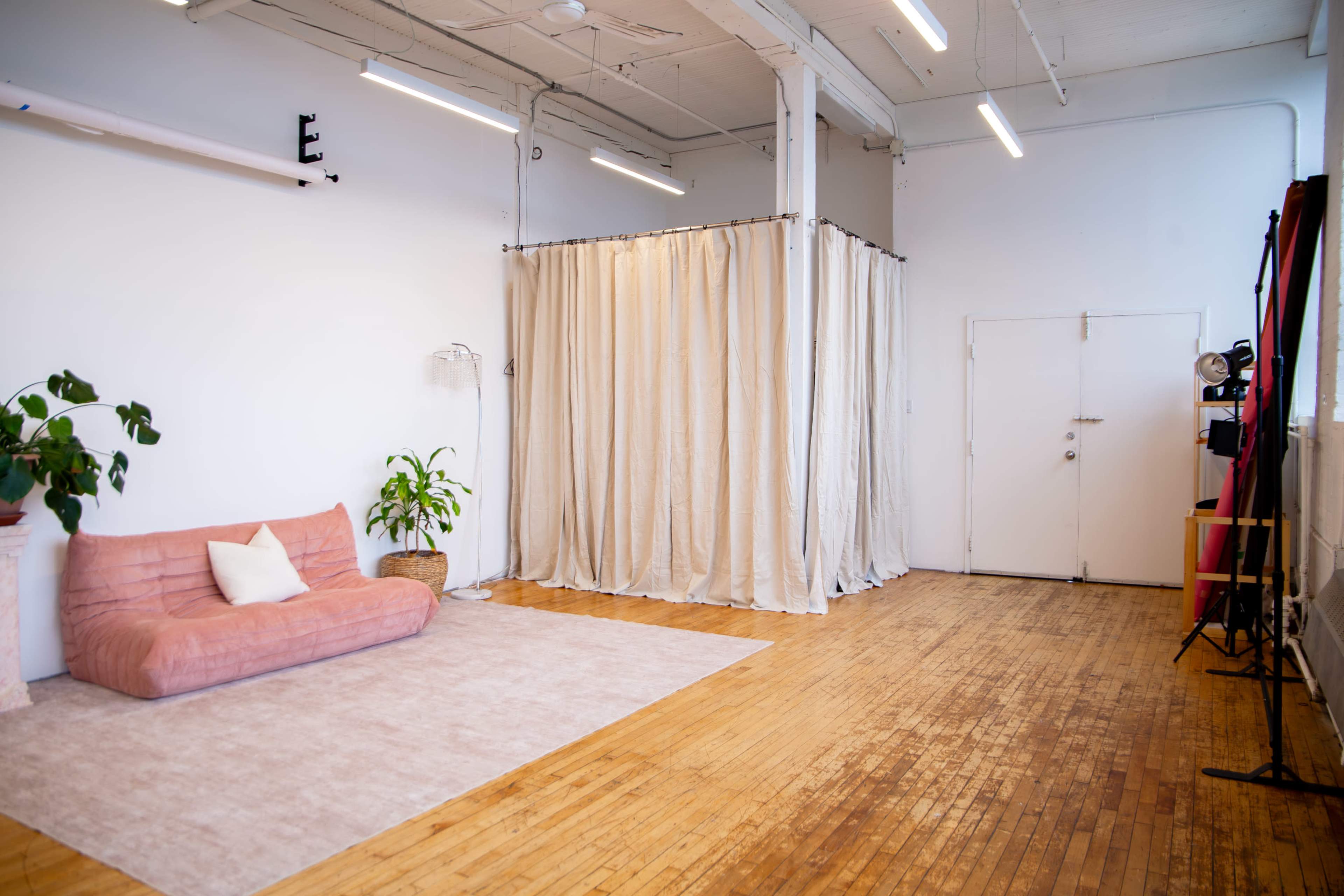 Sunlit Toronto Atelier for Shoots + Content Image in Riverside, Toronto, ON