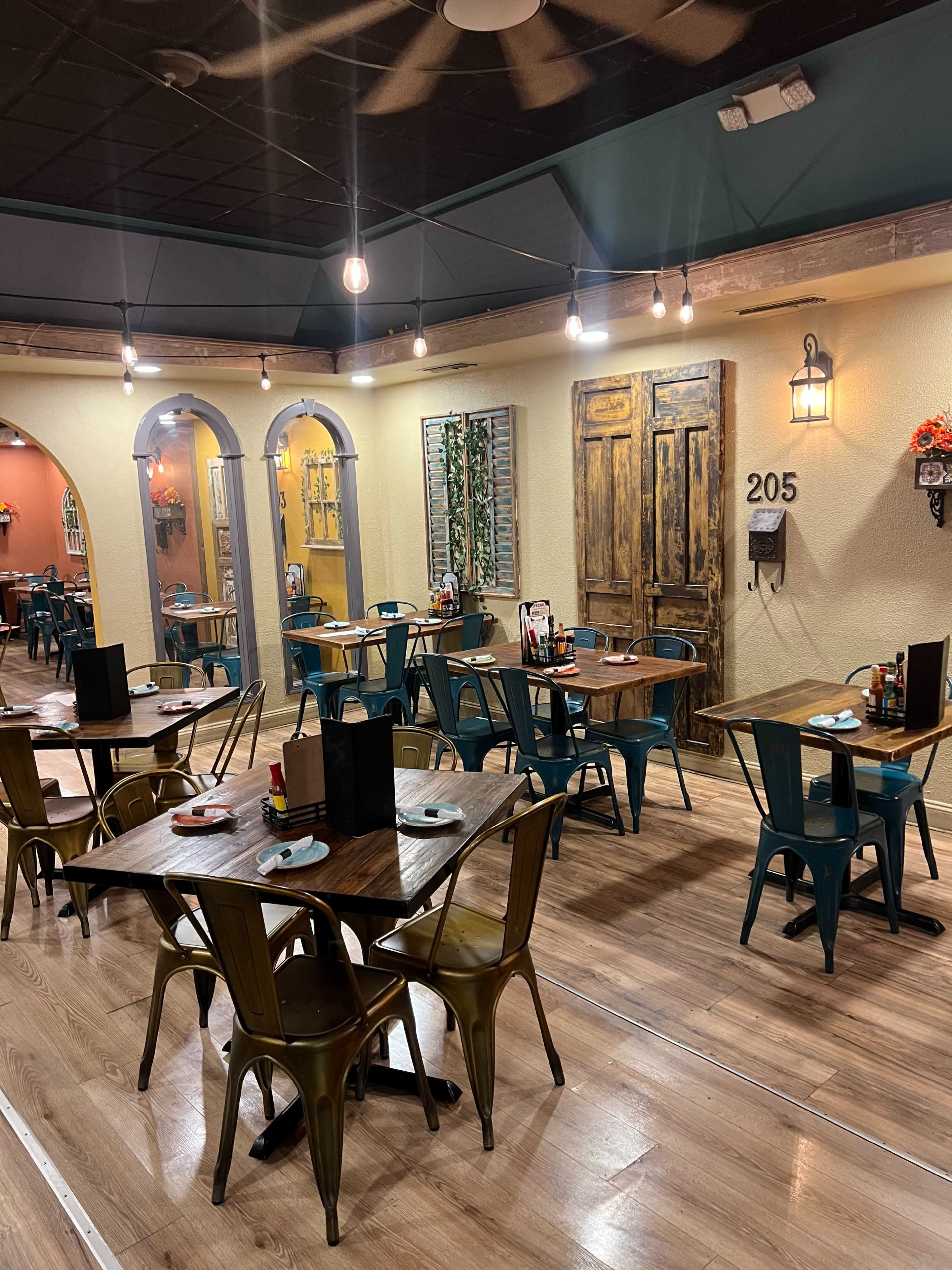 Mexican Courtyard Themed Dining/Party Space Image in Towson, Towson, MD