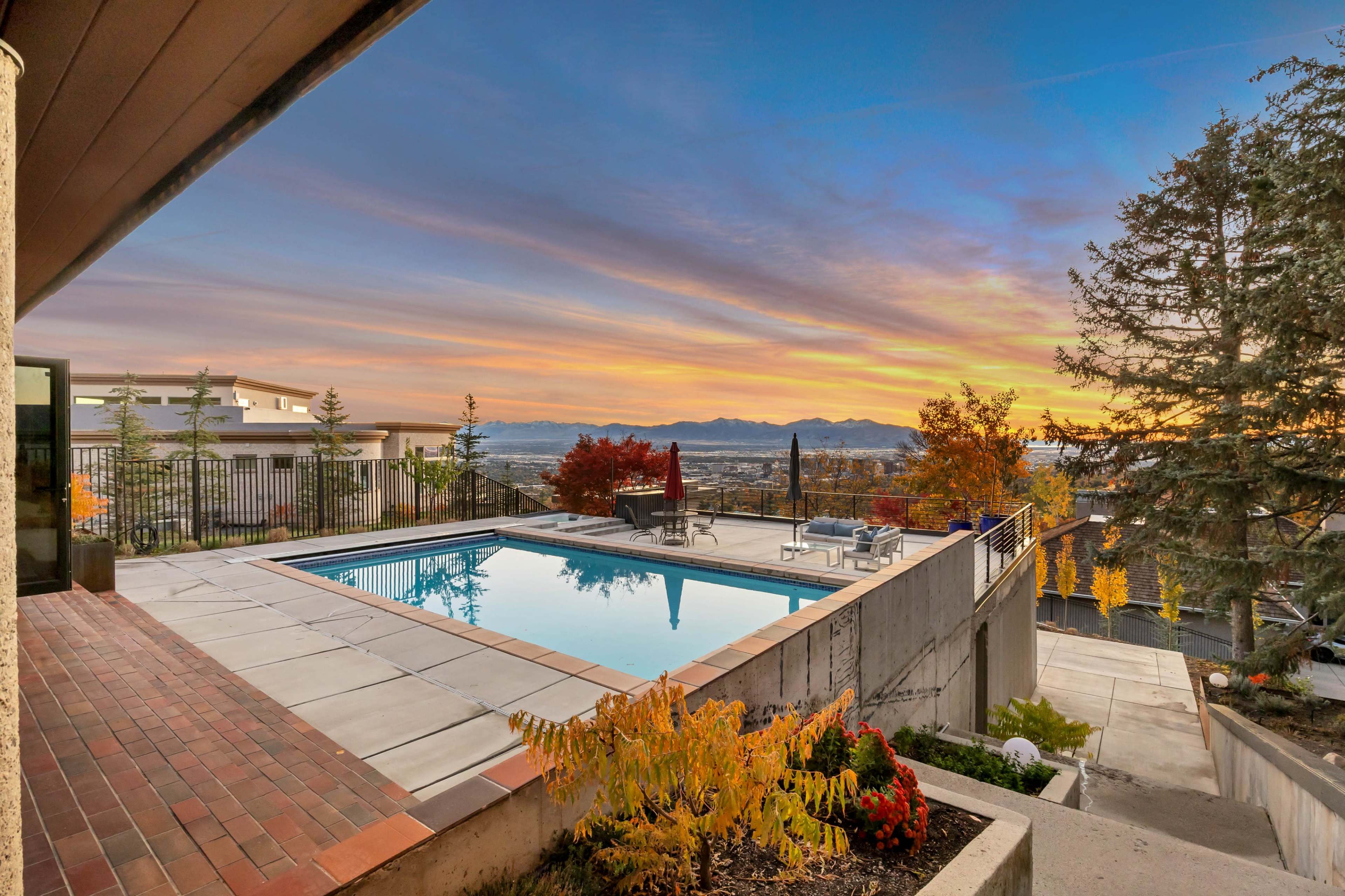 The LOOKOUT: Mid-Century  with Skyline Views + Pool + Hot-tub + Bar Image in The Avenues, Salt Lake City, UT