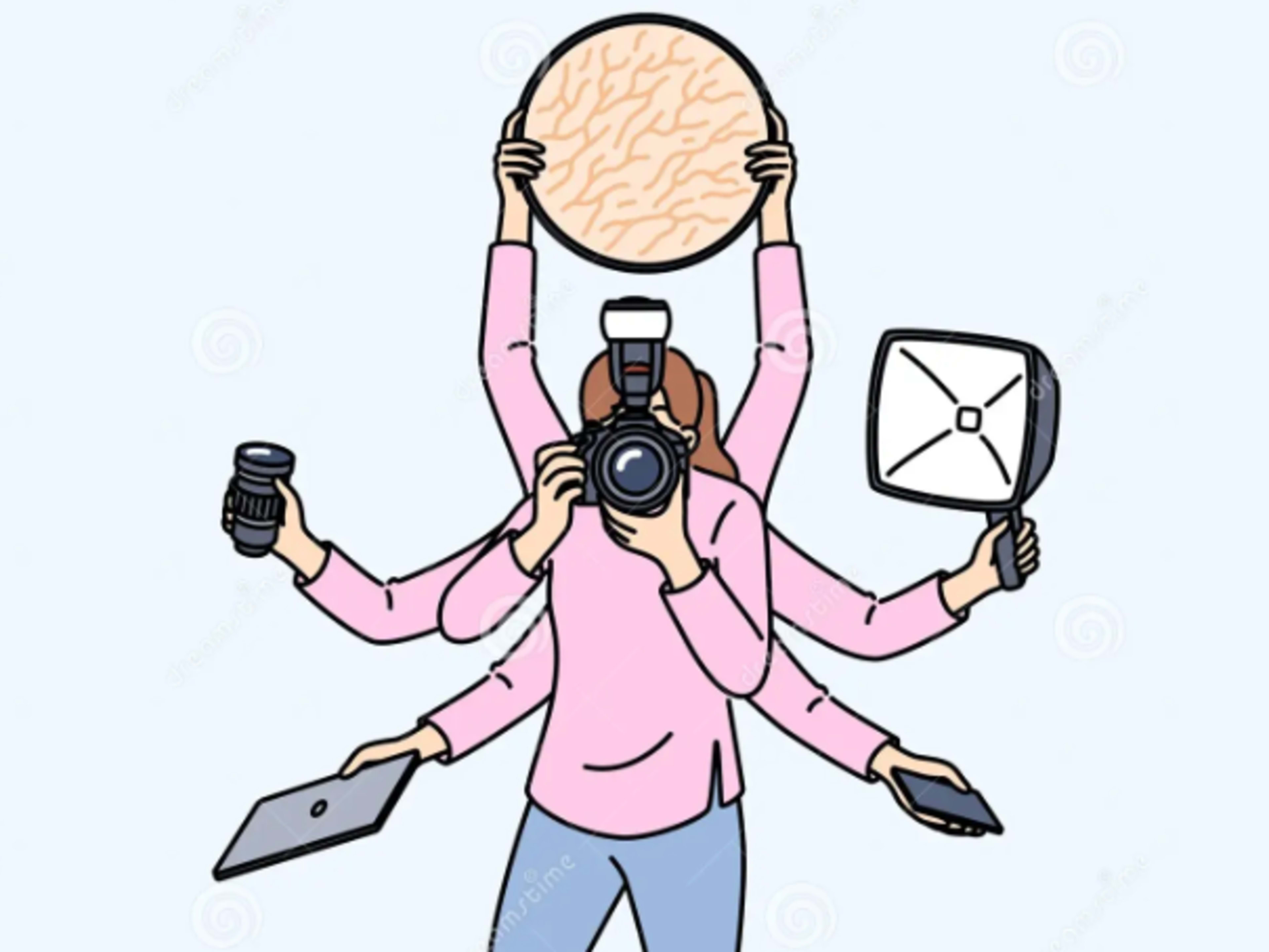 Photographer assistant 