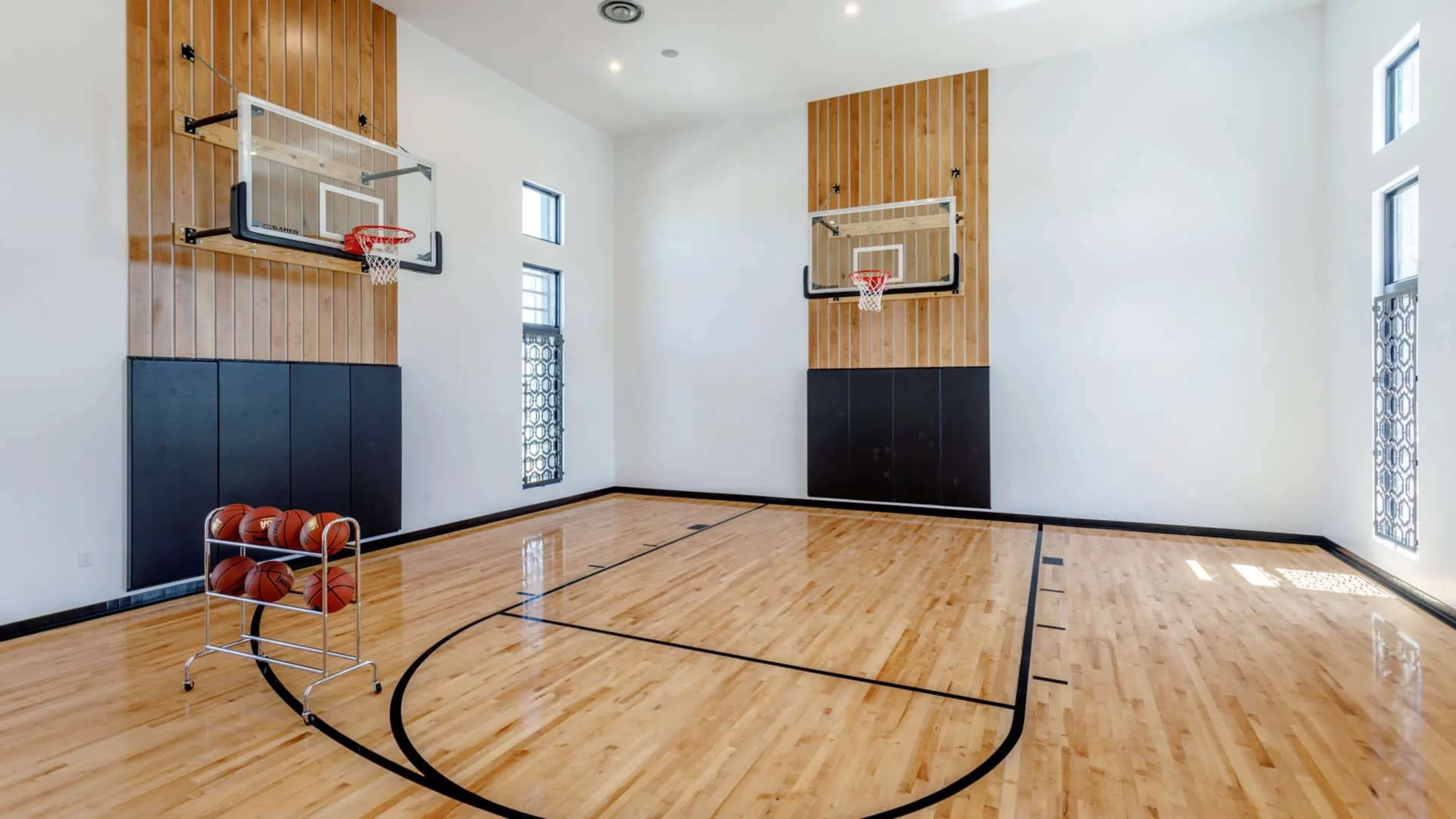 Indoor Half Court Basketball Court Image in Central Park, Denver, CO