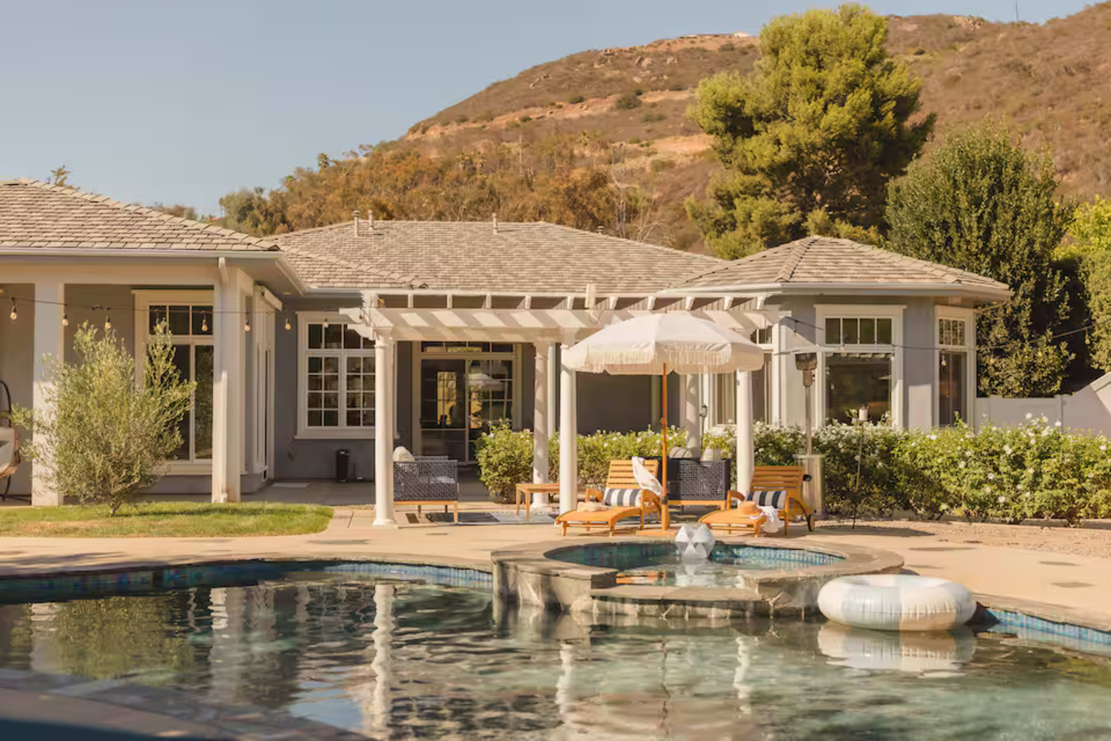 Private Foothills Villa with Morning Room, Pool & Outdoor Kitchen · North San Diego Image in Vista, Vista, CA