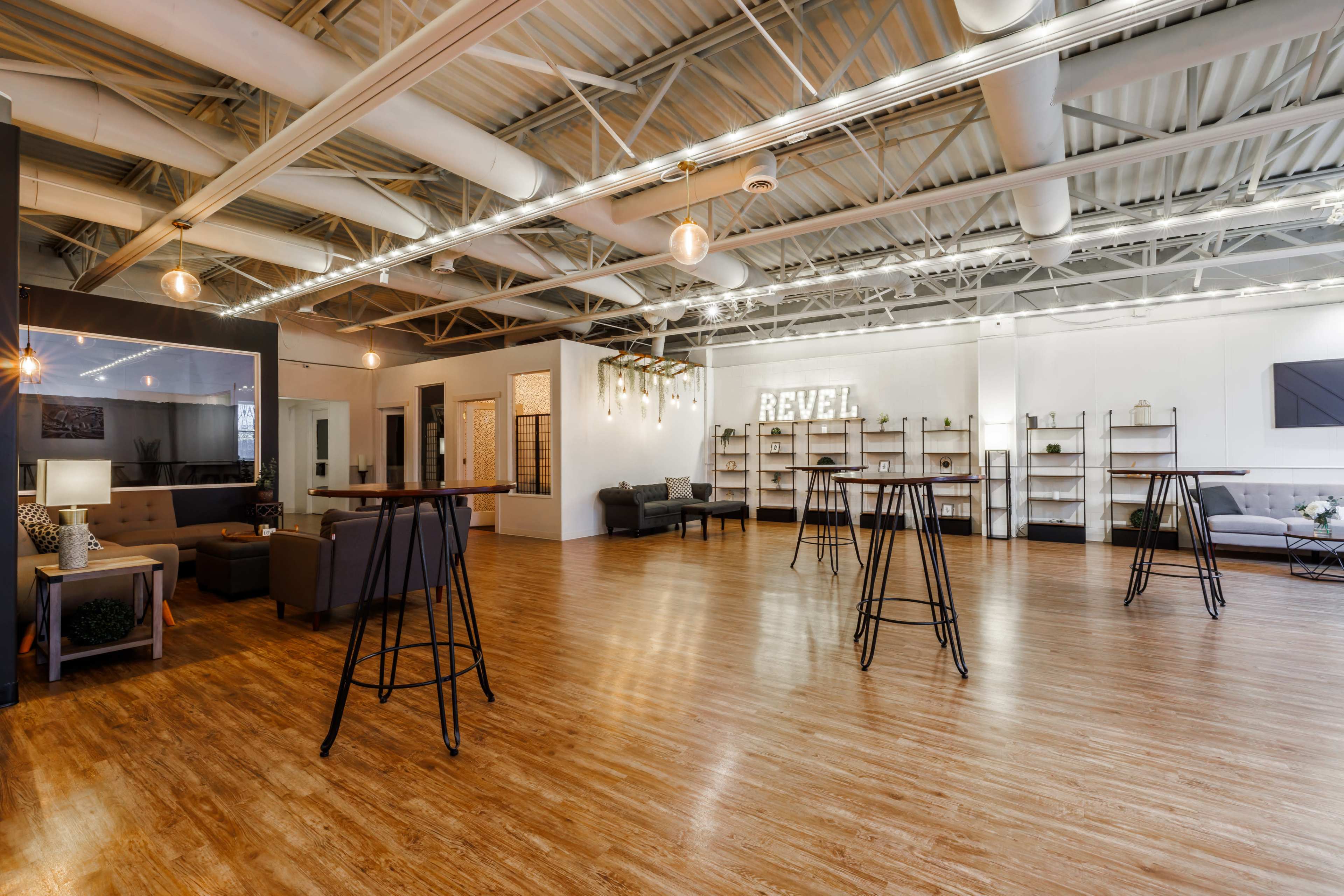 Industrial Loft Cocktail/Meeting Space Image in Creston Heights, Grand Rapids, MI