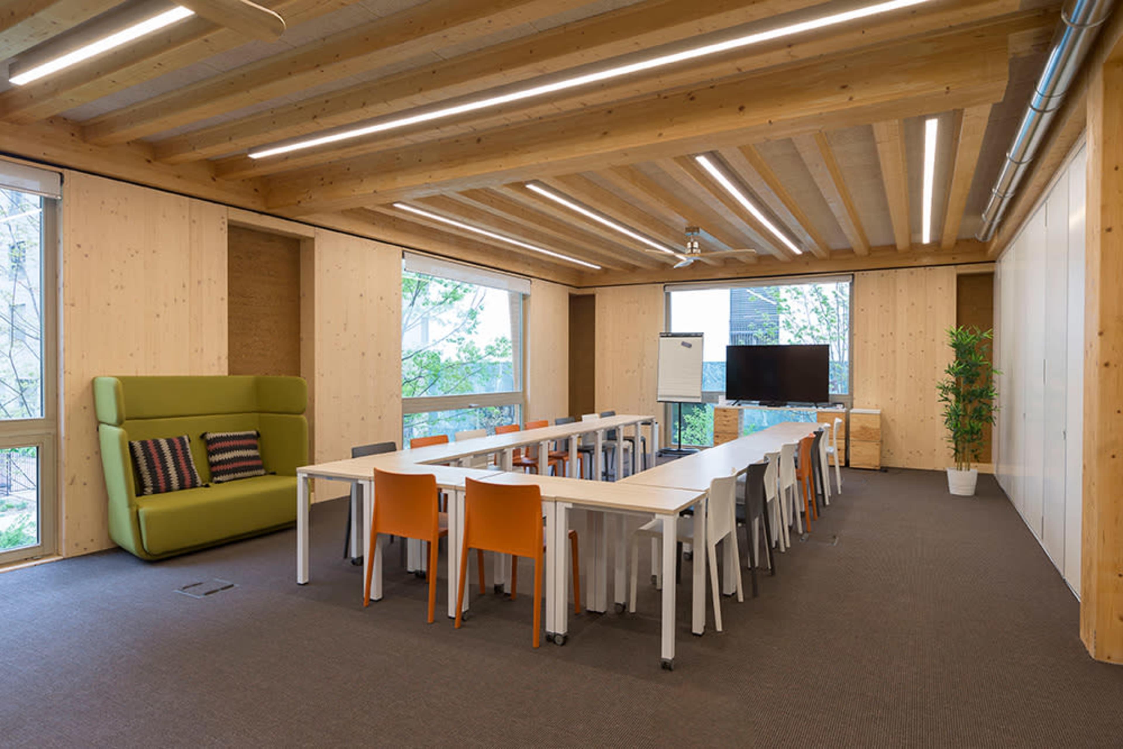 Salles de 75m² dans bâtiment éco-responsable au cœur de Confluence Image dans La Confluence, Lyon, 
