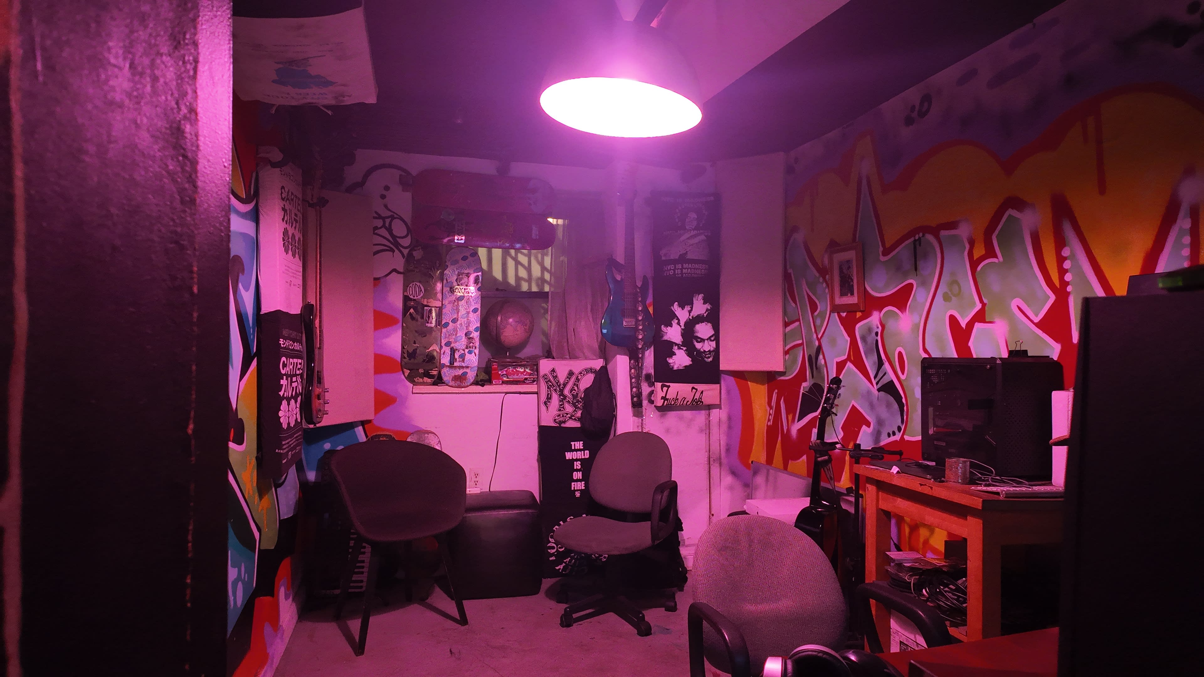 Uptown Music Studio with "Junkyard" Backyard. Image in Mott Haven, bronx, NY
