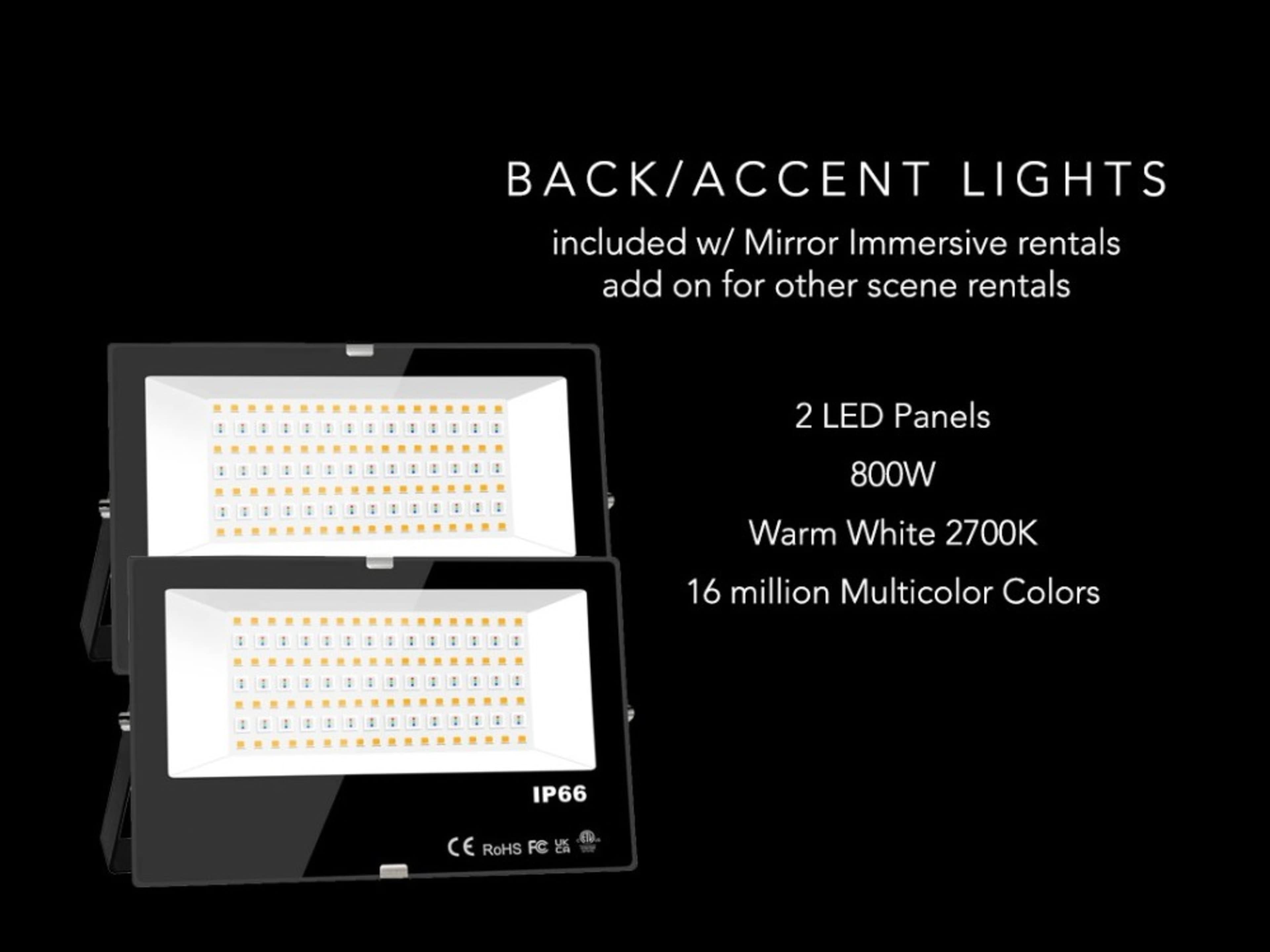 Bluetooth Enabled Floor Floodlighting